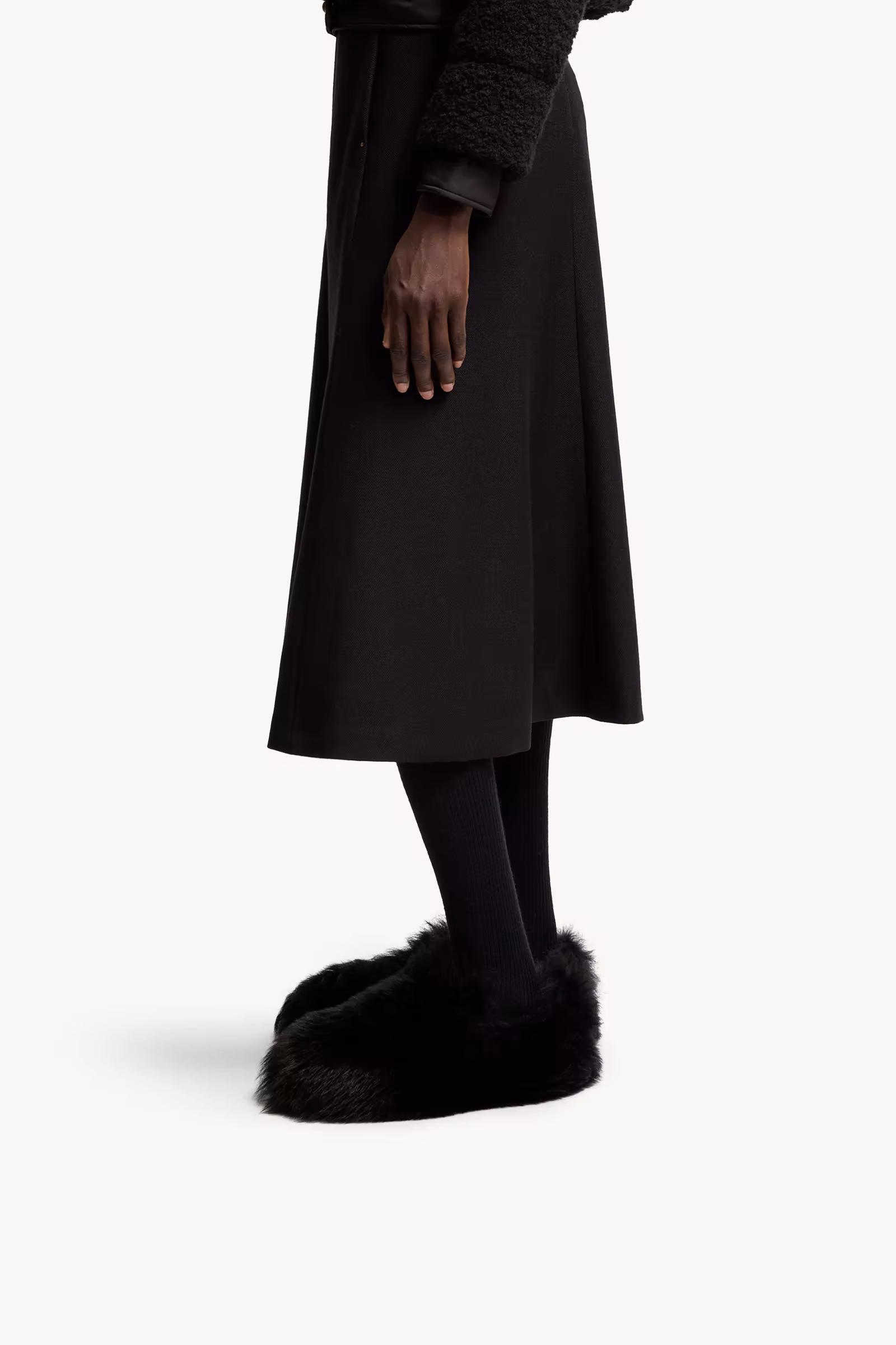 Snug Shearling Flats