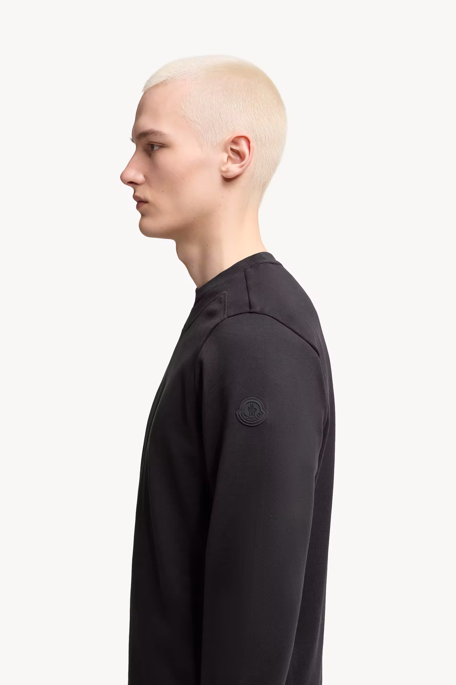 Logo Patch Cotton Sweatshirt