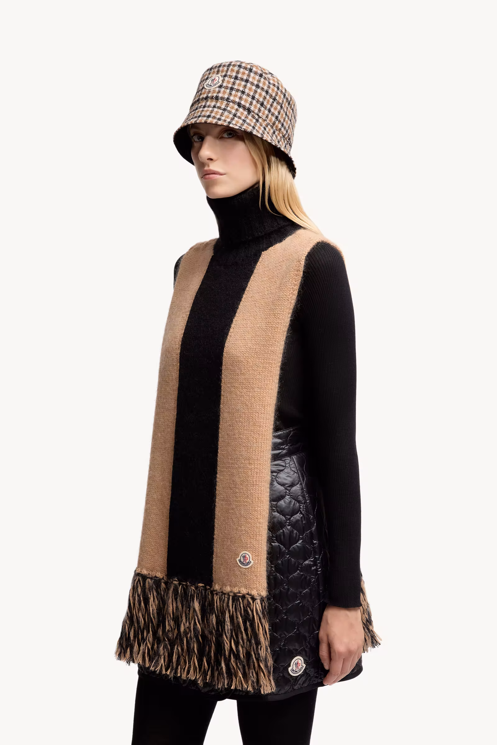 Wool, Cashmere & Mohair Poncho