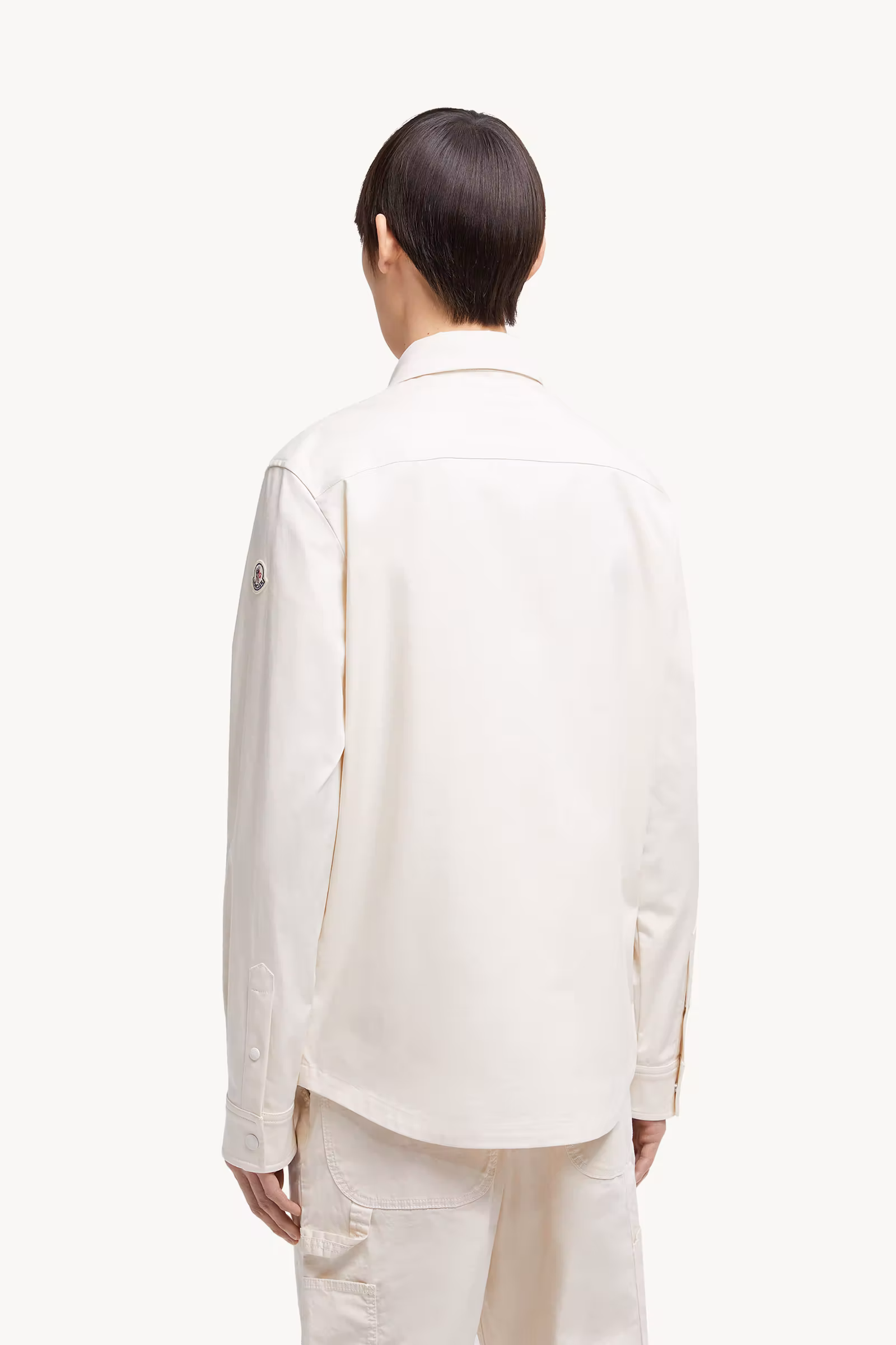 Cotton Gabardine Shirt Jacket