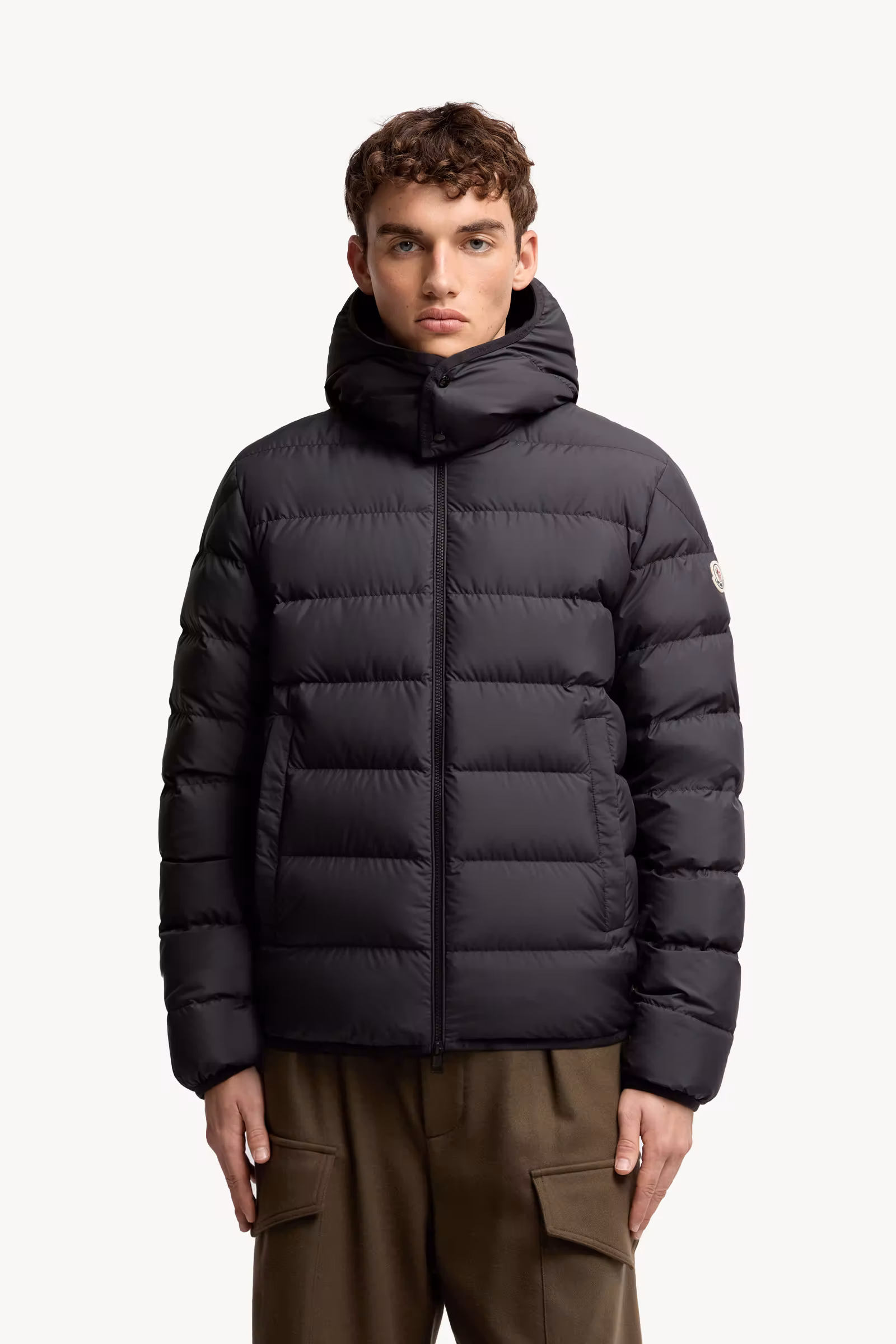 Montbrocq Hooded Short Down Jacket