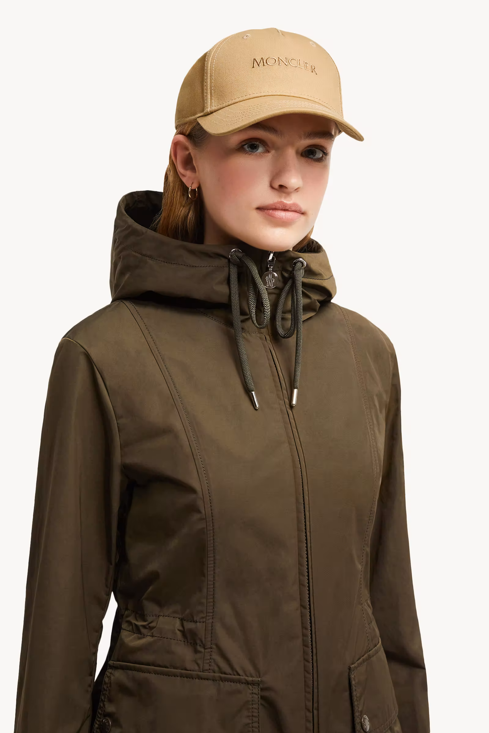 Embroidered Logo Gabardine Baseball Cap