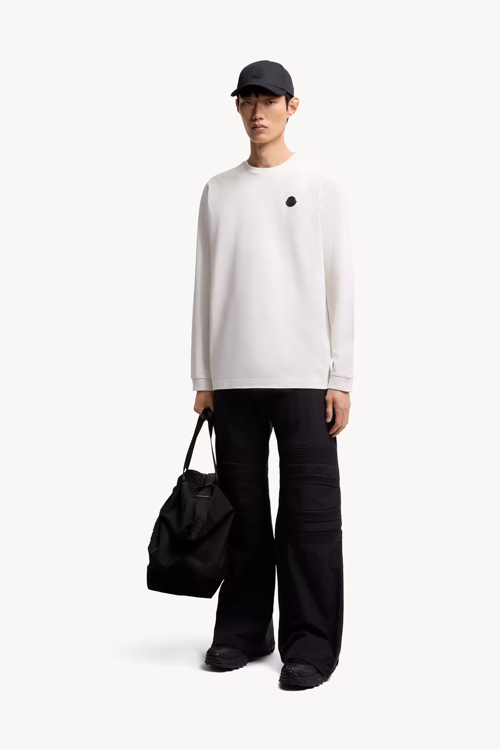 Graphic Logo Long Sleeve Cotton T-Shirt