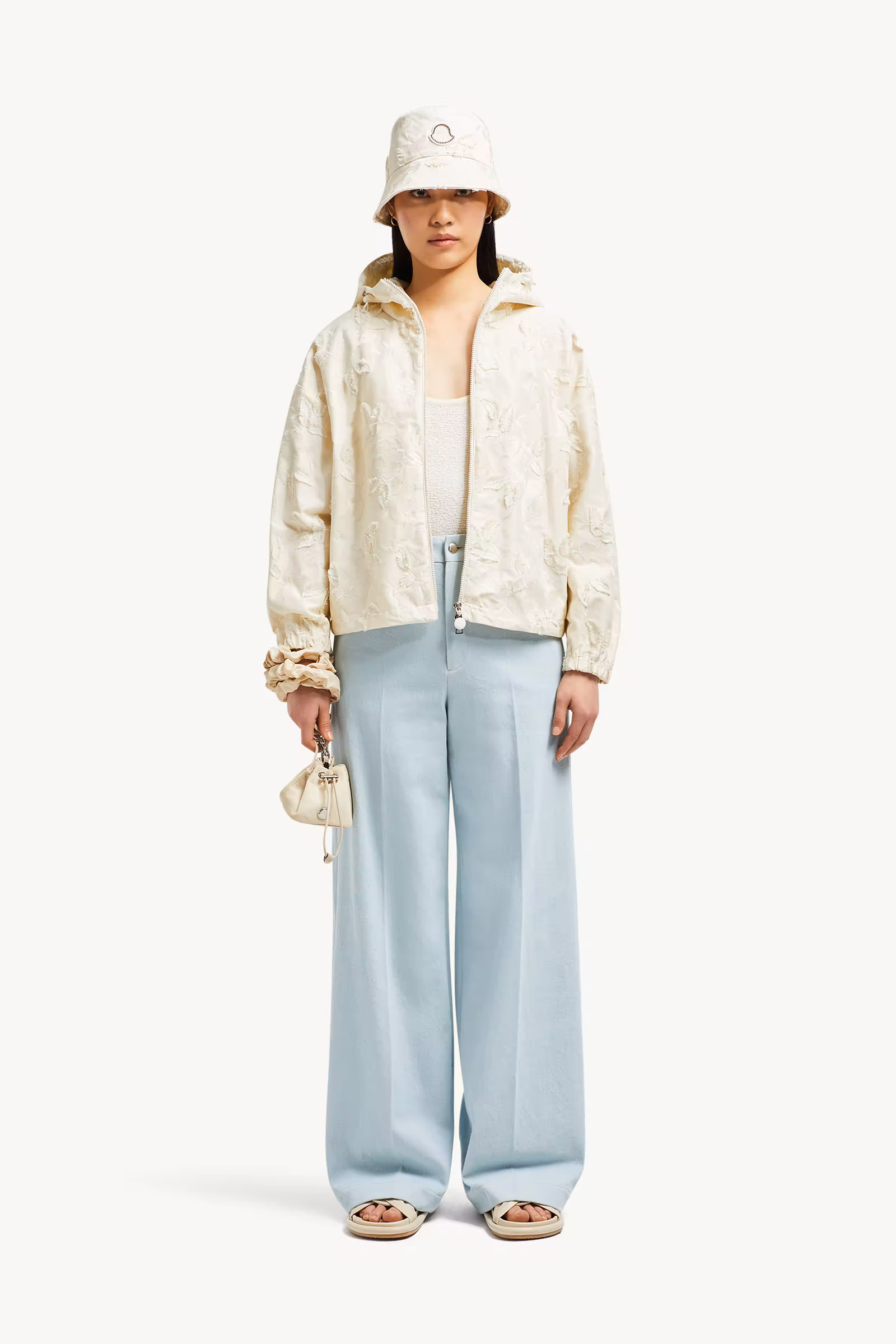 Charmeil Textured Hooded Jacket