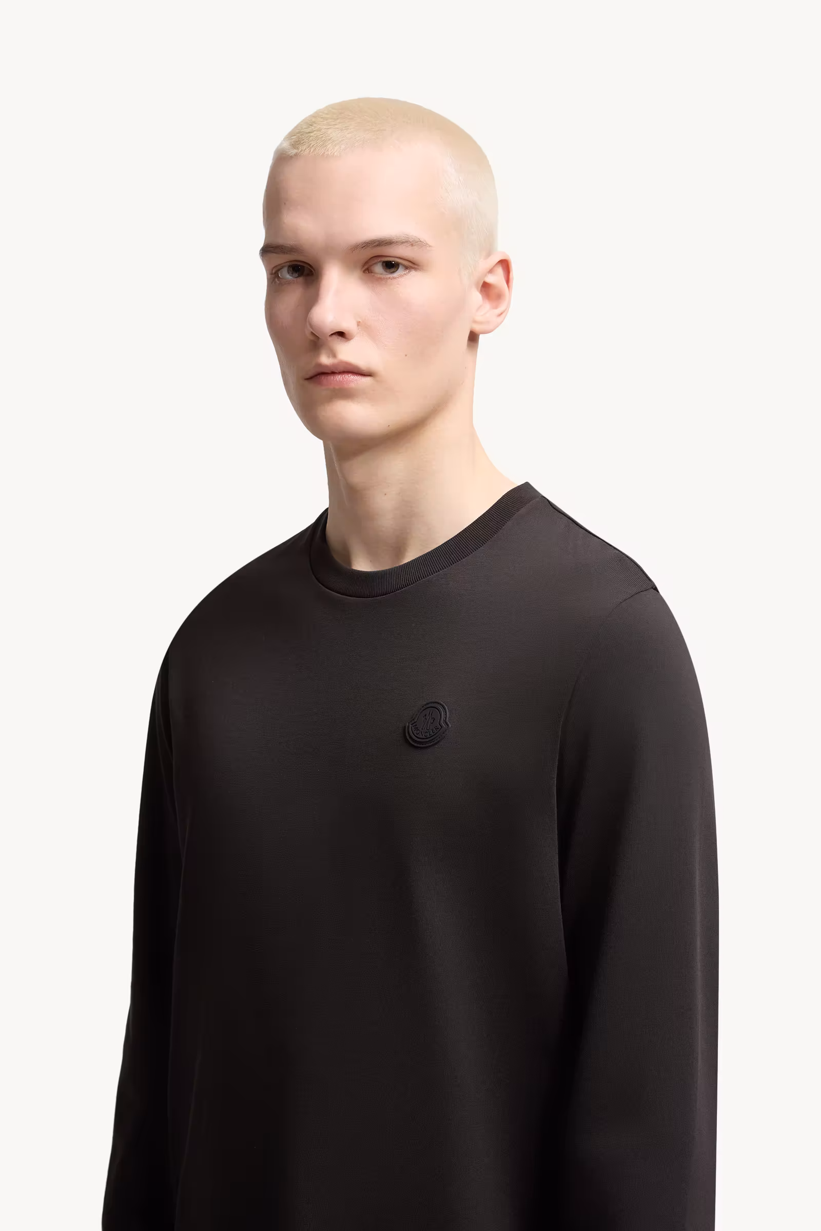 Graphic Logo Long Sleeve Cotton T-Shirt