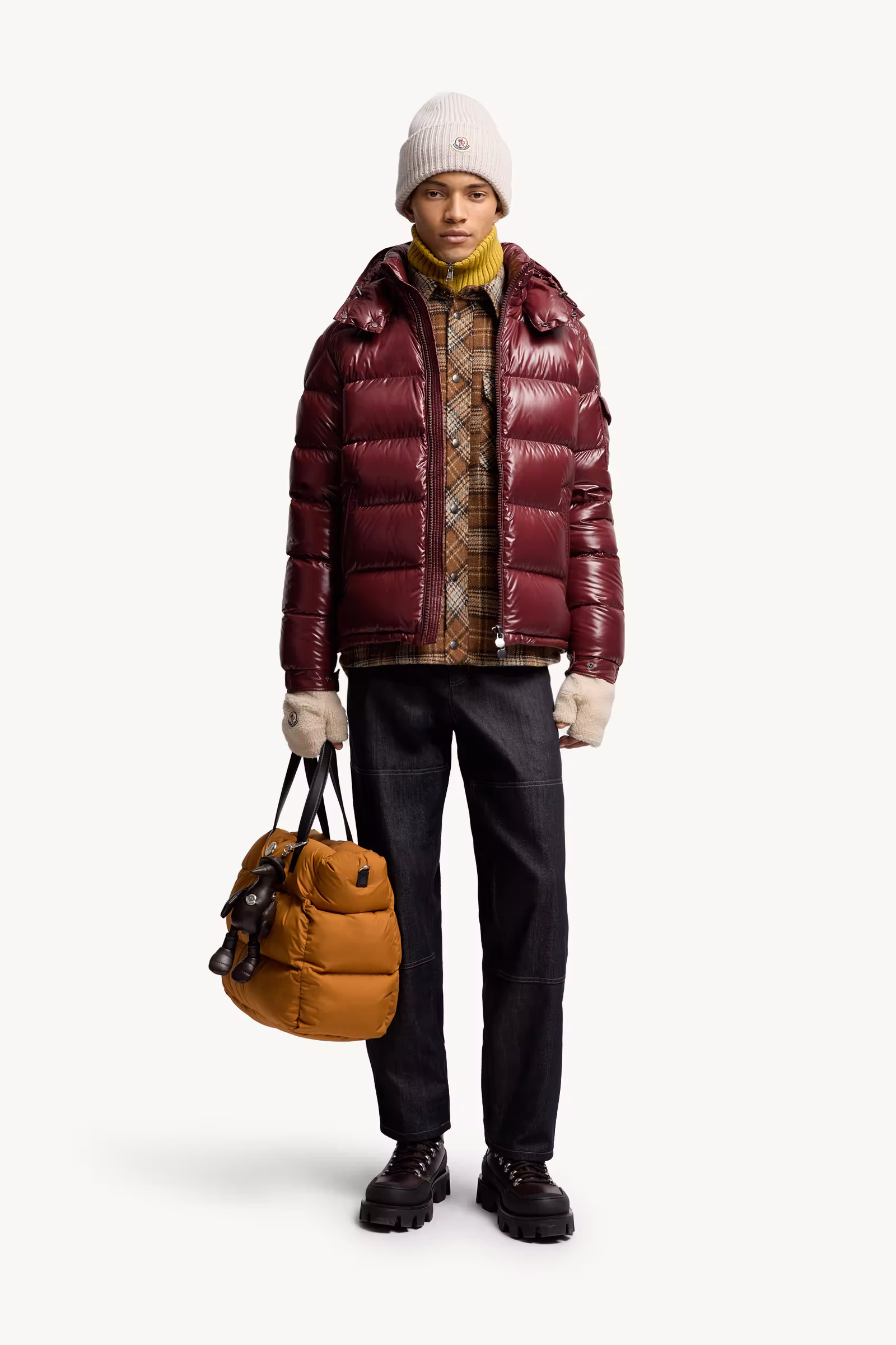 Moncler Maya Hooded Short Down Jacket