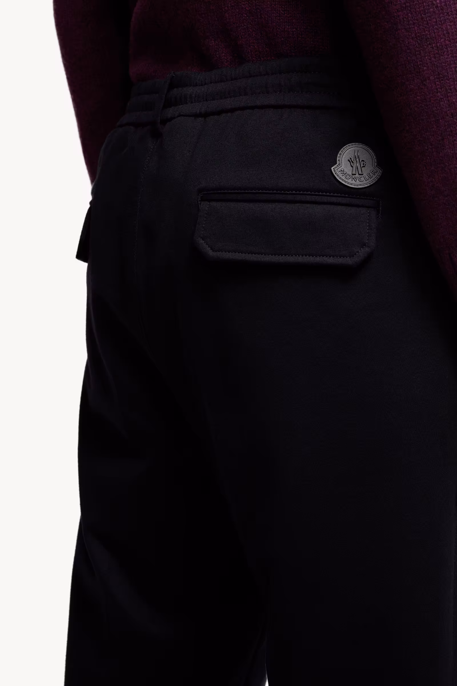 Cotton Blend Tailored Pants