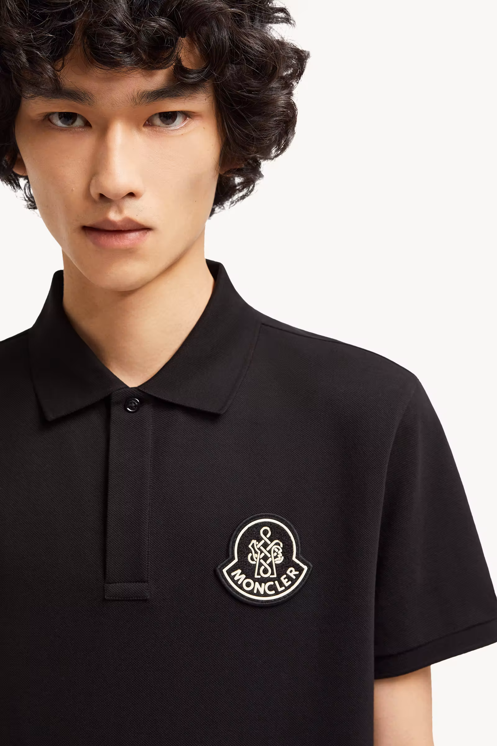 Year of the Snake Patch Cotton Piquet Polo Shirt