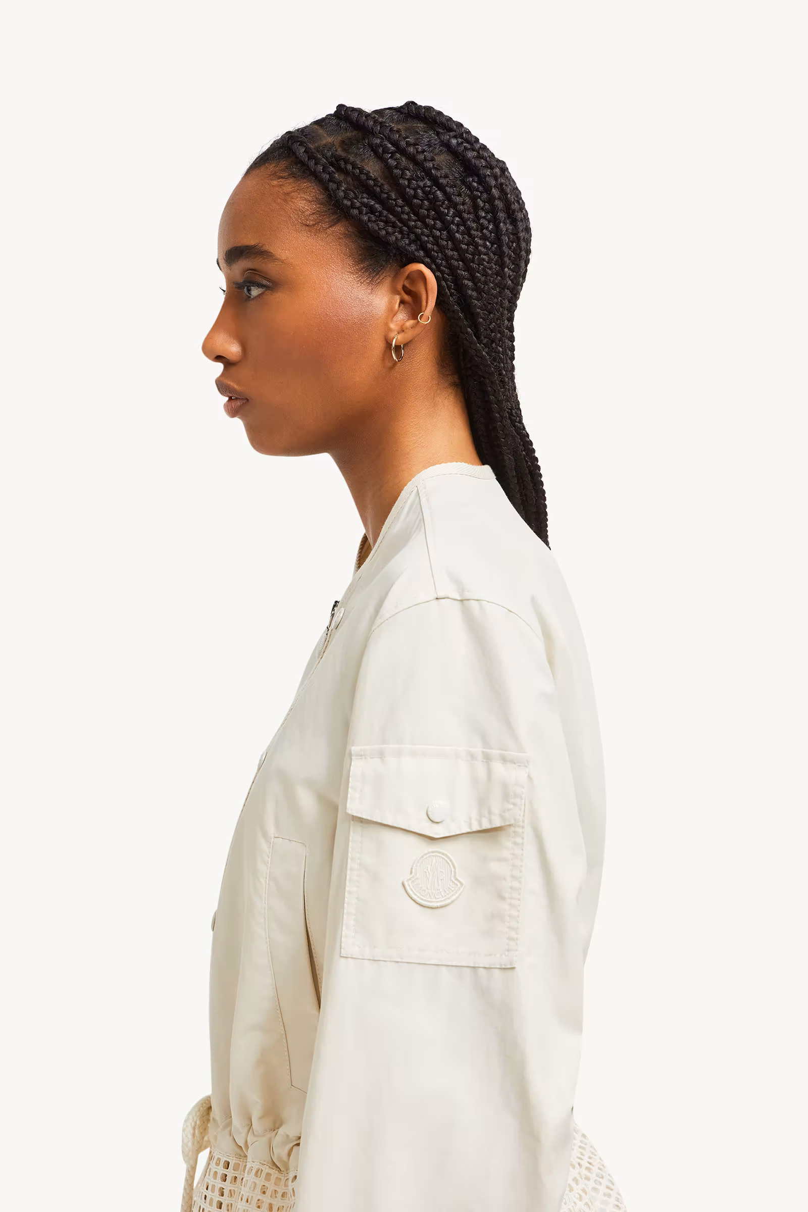 Rochecotte Broderie Anglaise-Trimmed Jacket