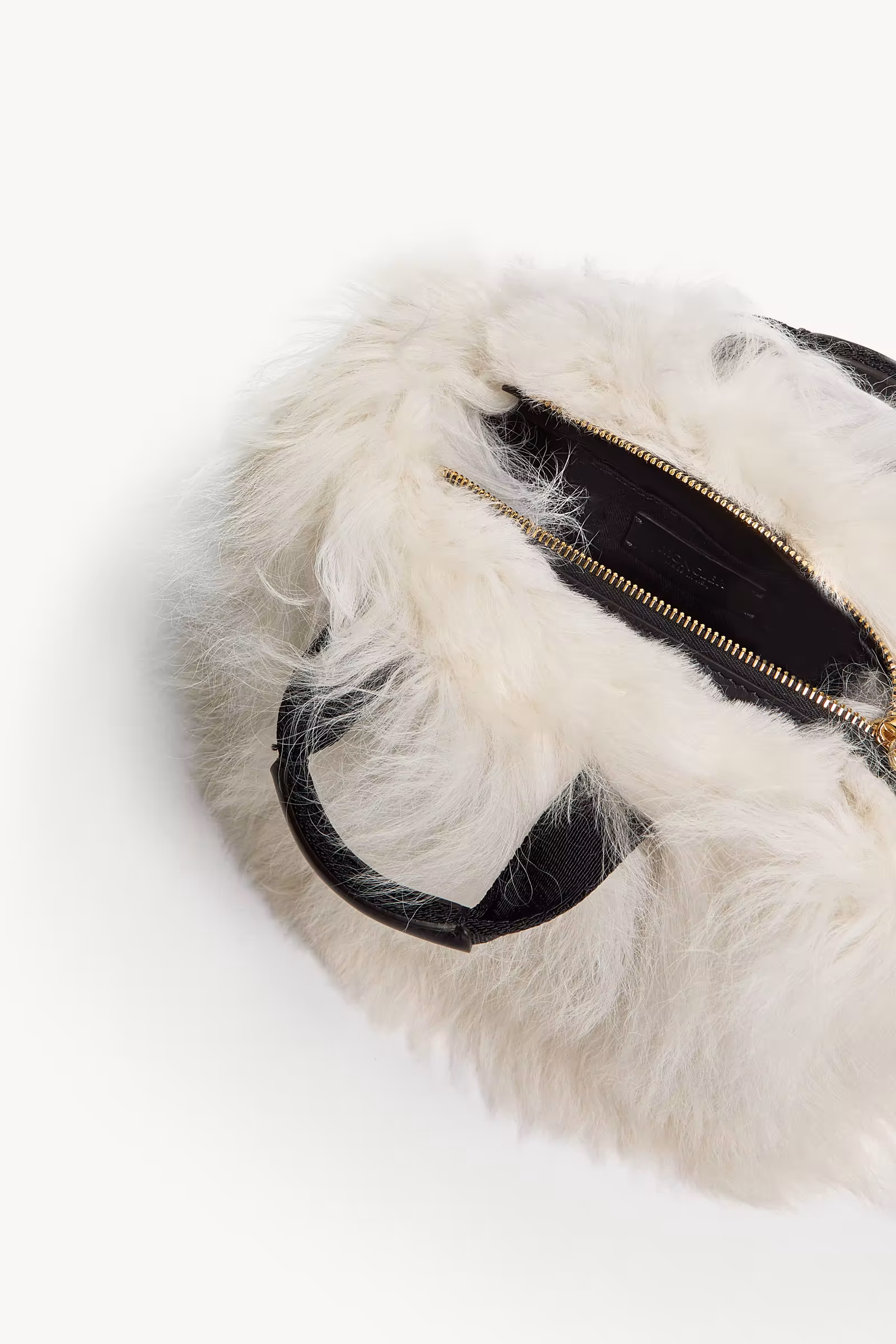 Micro Caradoc Shearling Tote Bag