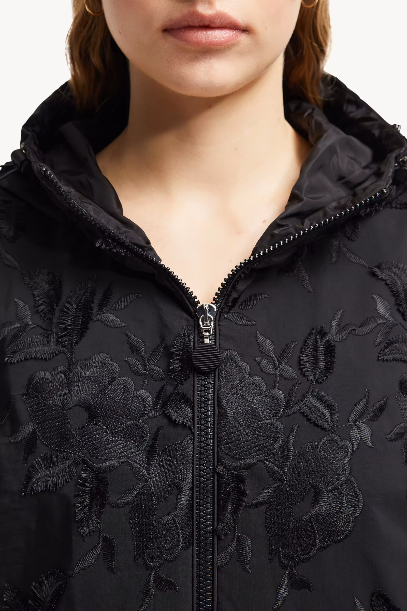 Charmeil Textured Hooded Jacket