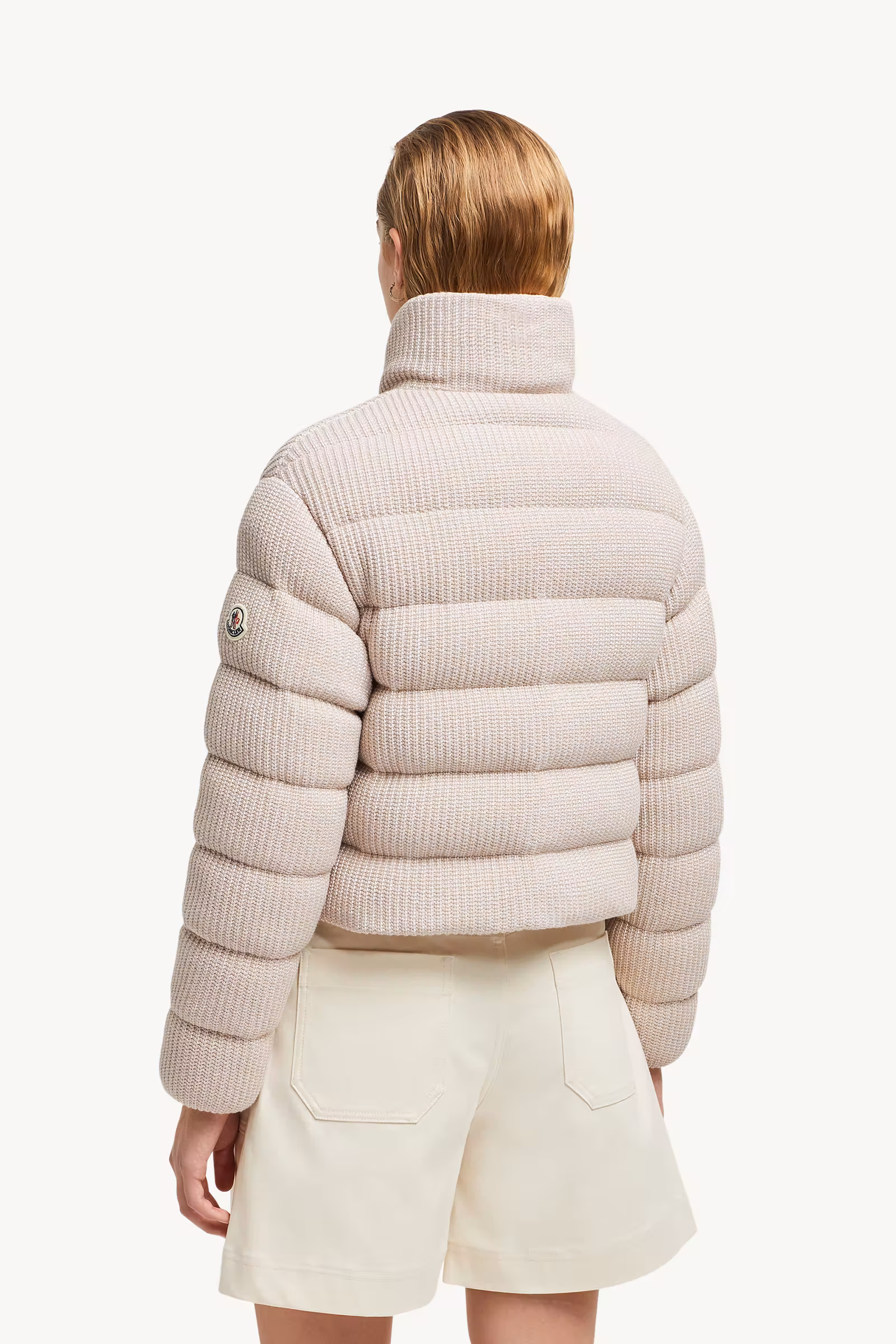Thoiry Laminated Cotton Short Down Jacket