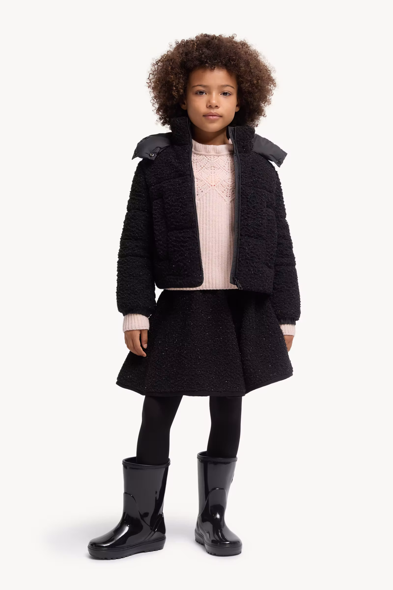 Metallic Teddy Skirt