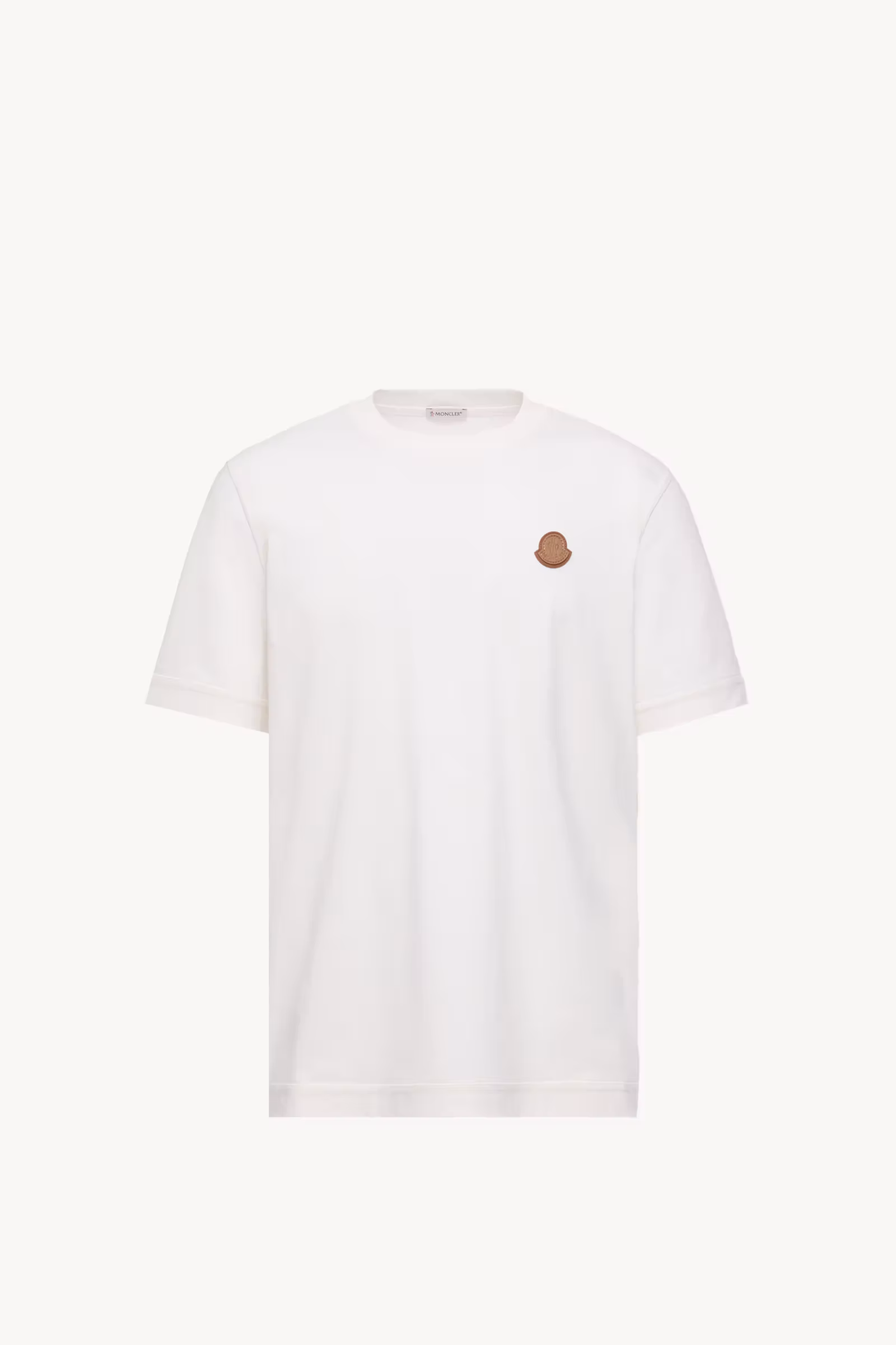 Logo Patch Cotton T-Shirt