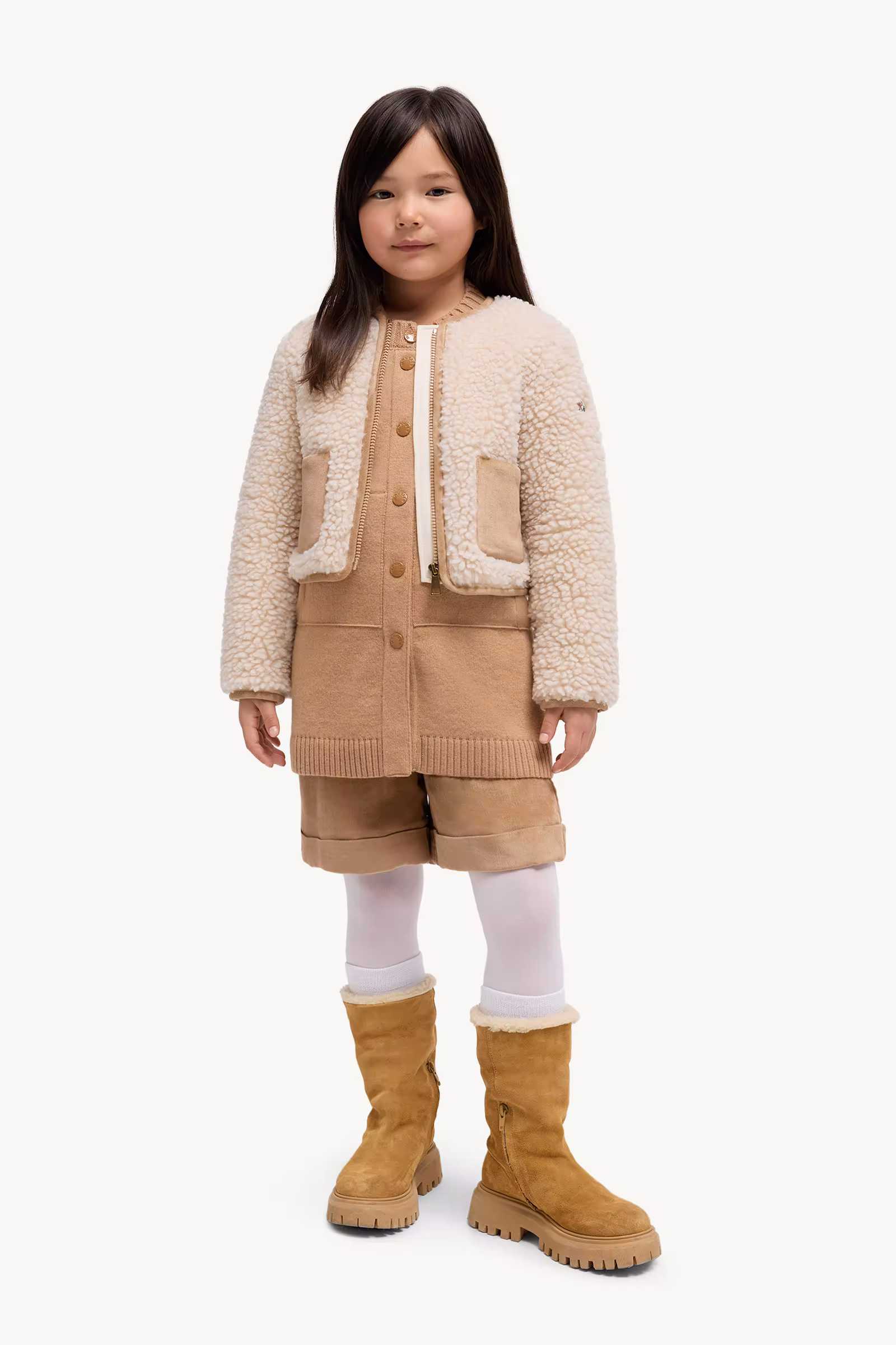 Teddy Zip-Up Sweatshirt