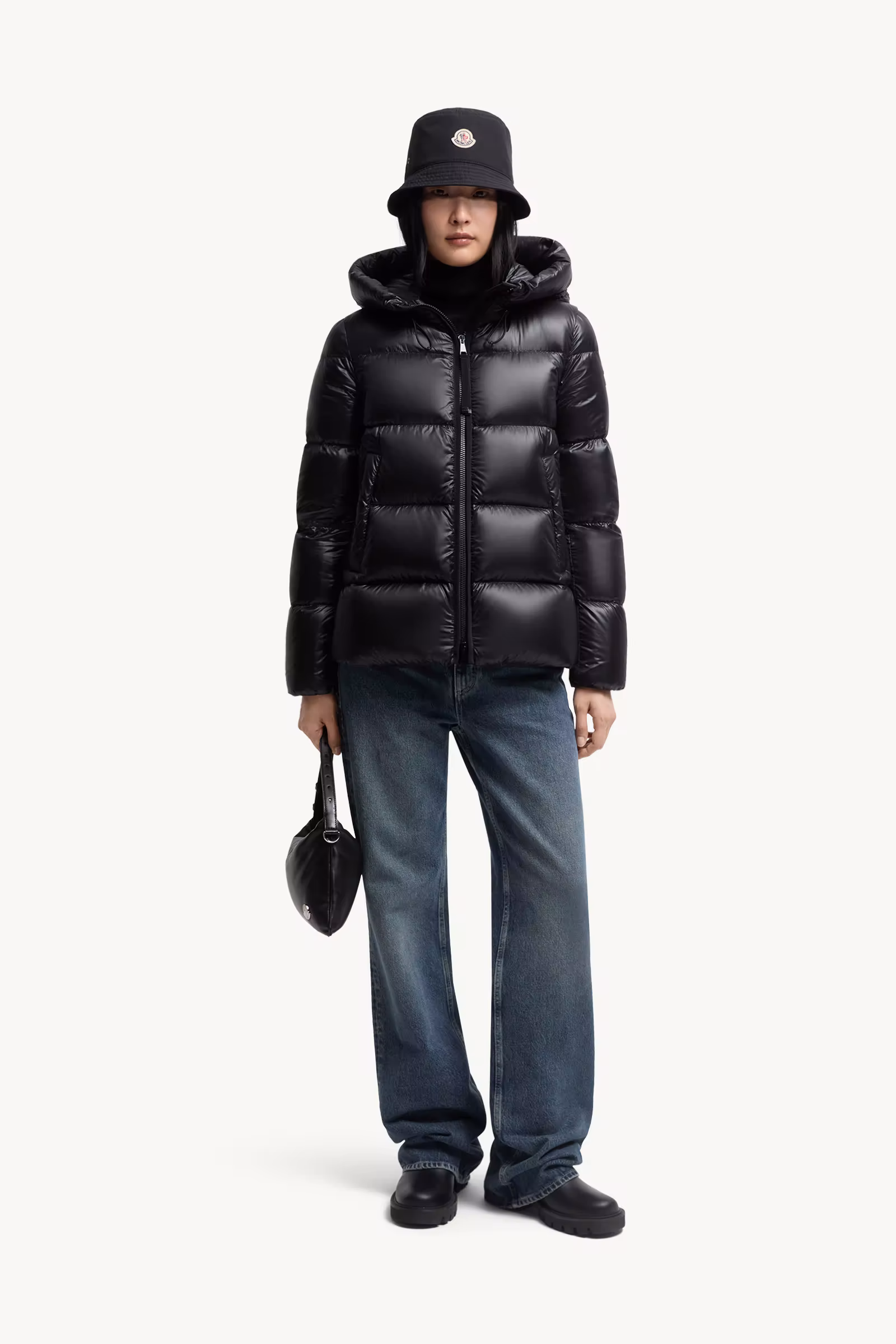 Serittes Hooded Short Down Jacket
