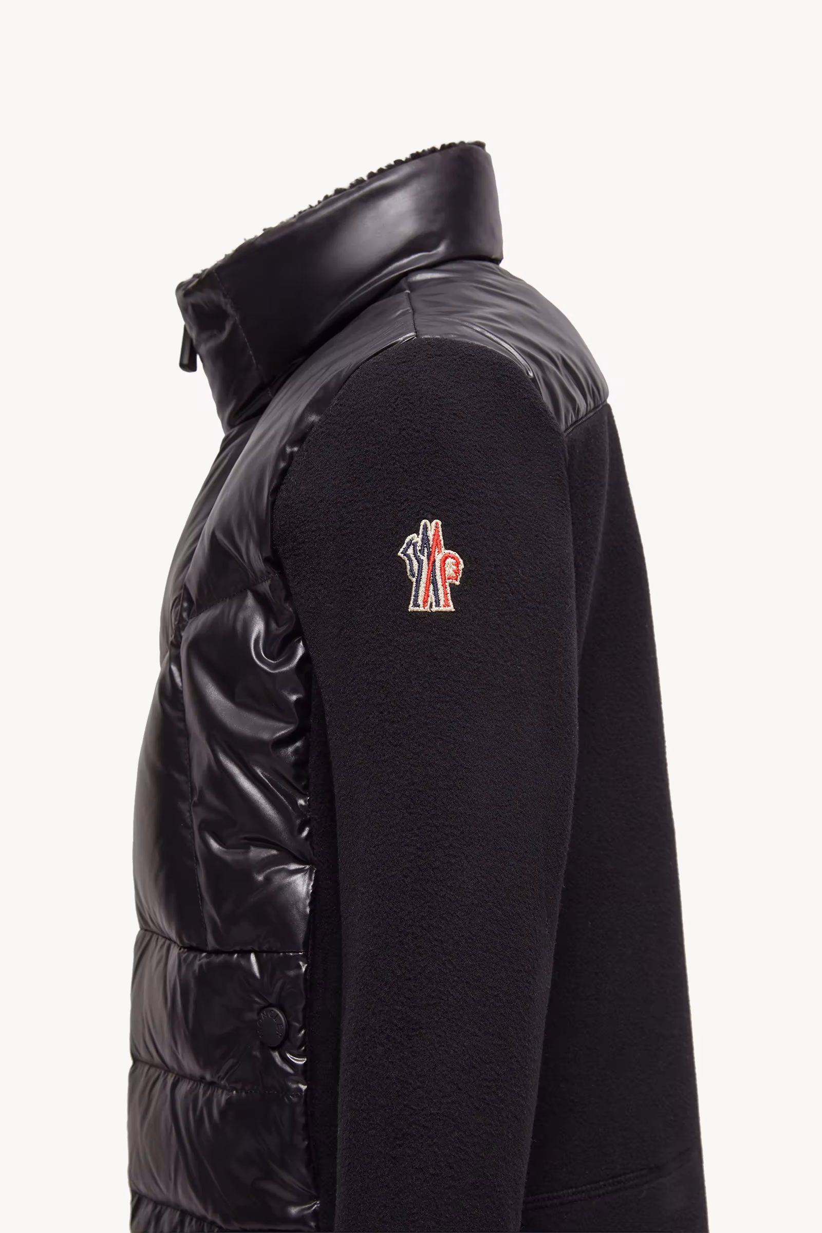 Padded Fleece Zip-Up Sweatshirt