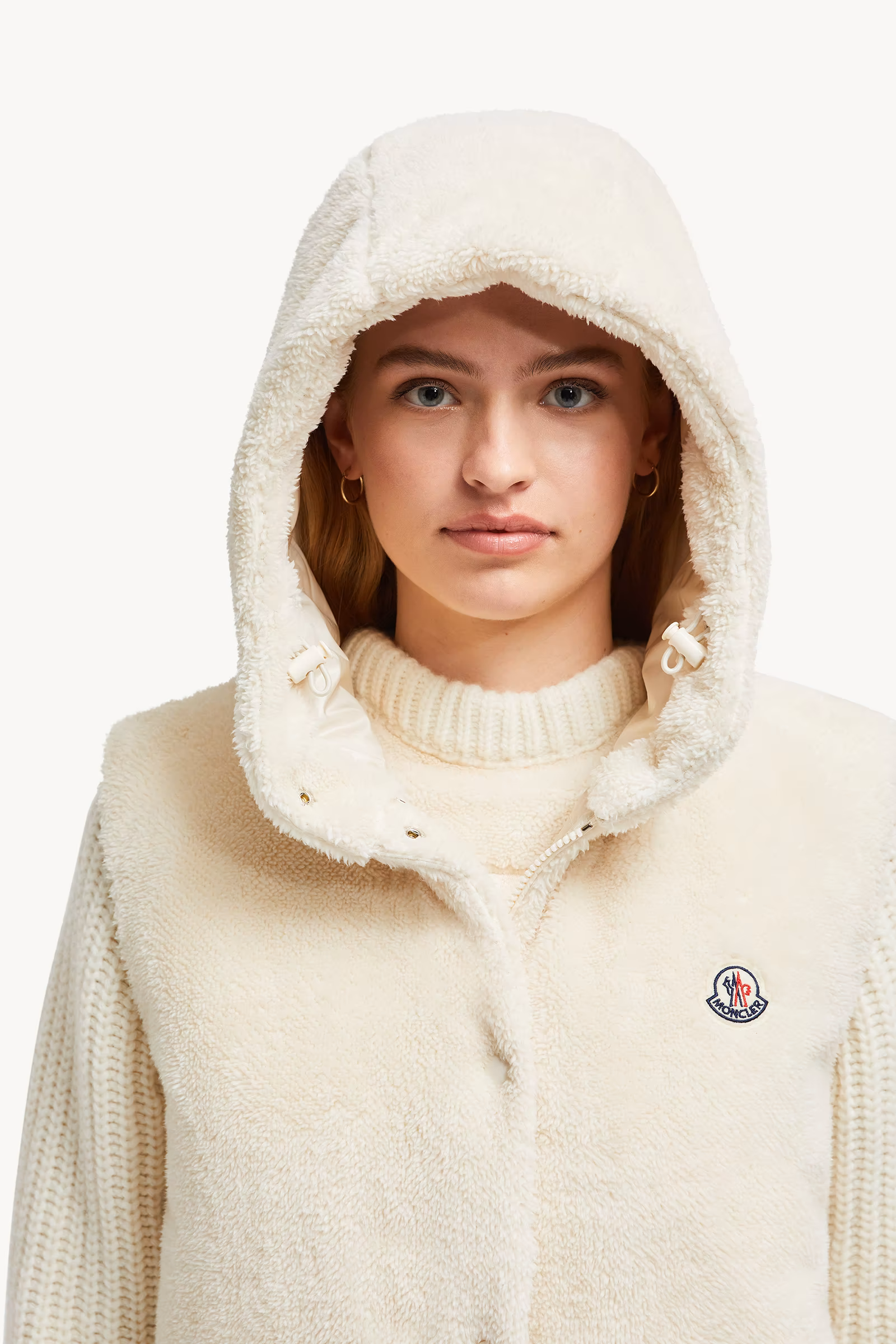 Floy Teddy Hooded Down Vest