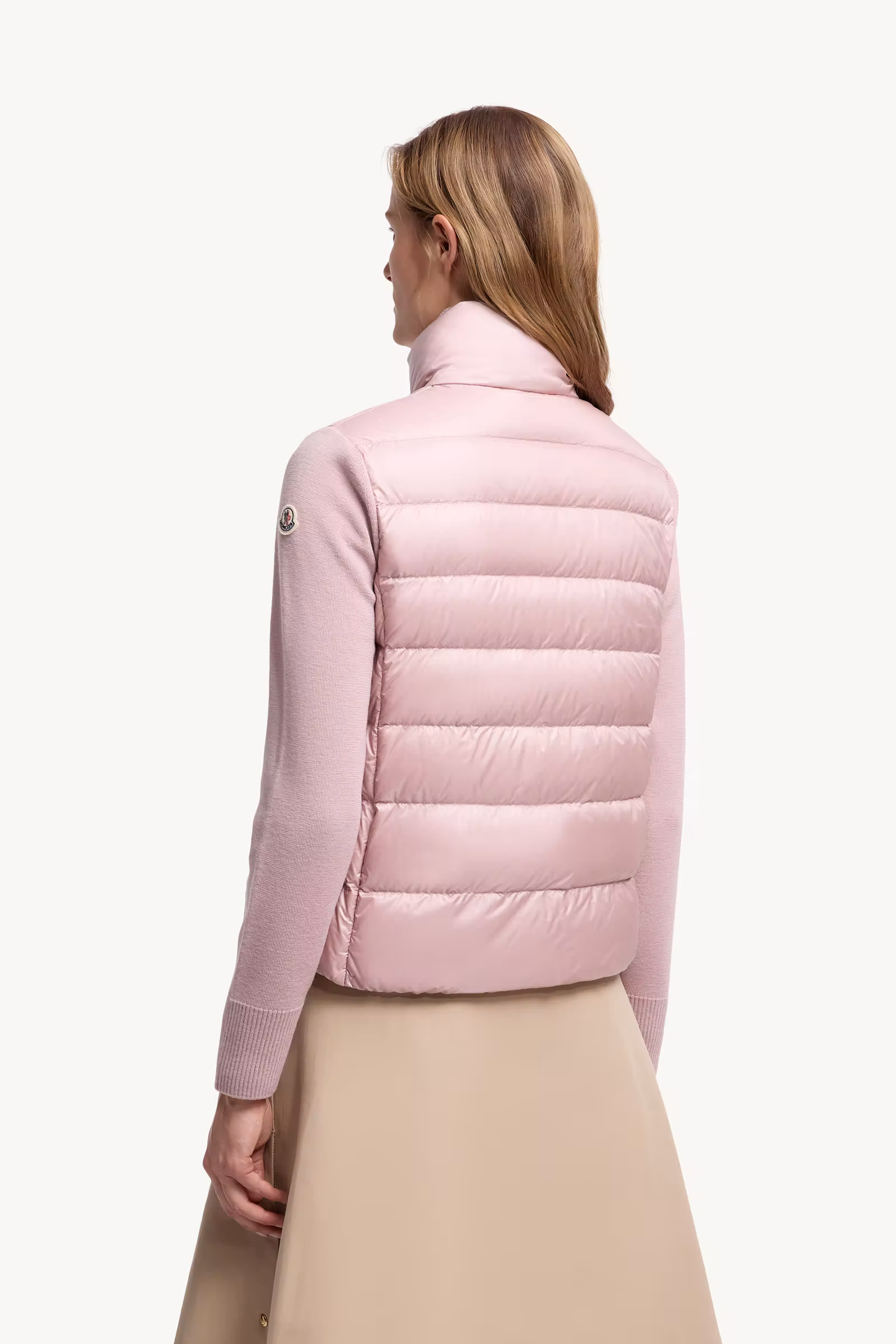 Padded Wool Cardigan