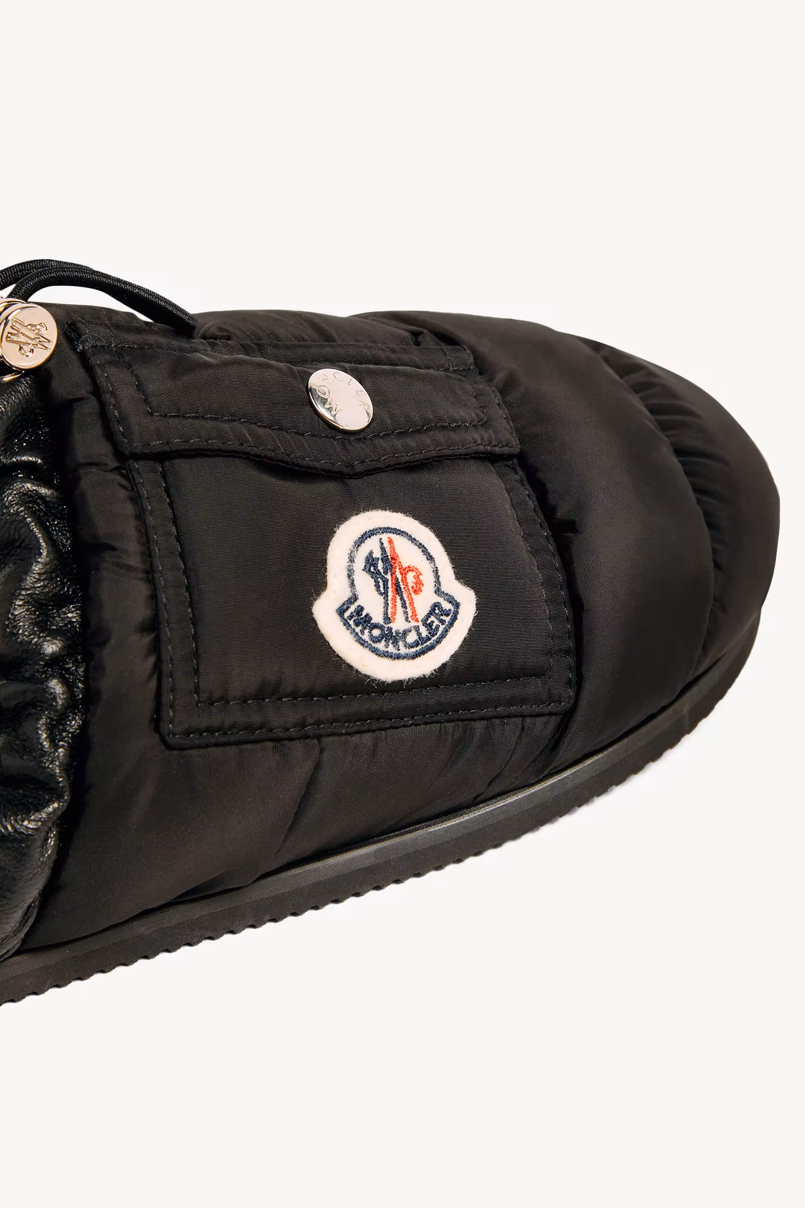 Mon Pocket Padded Leather Mules