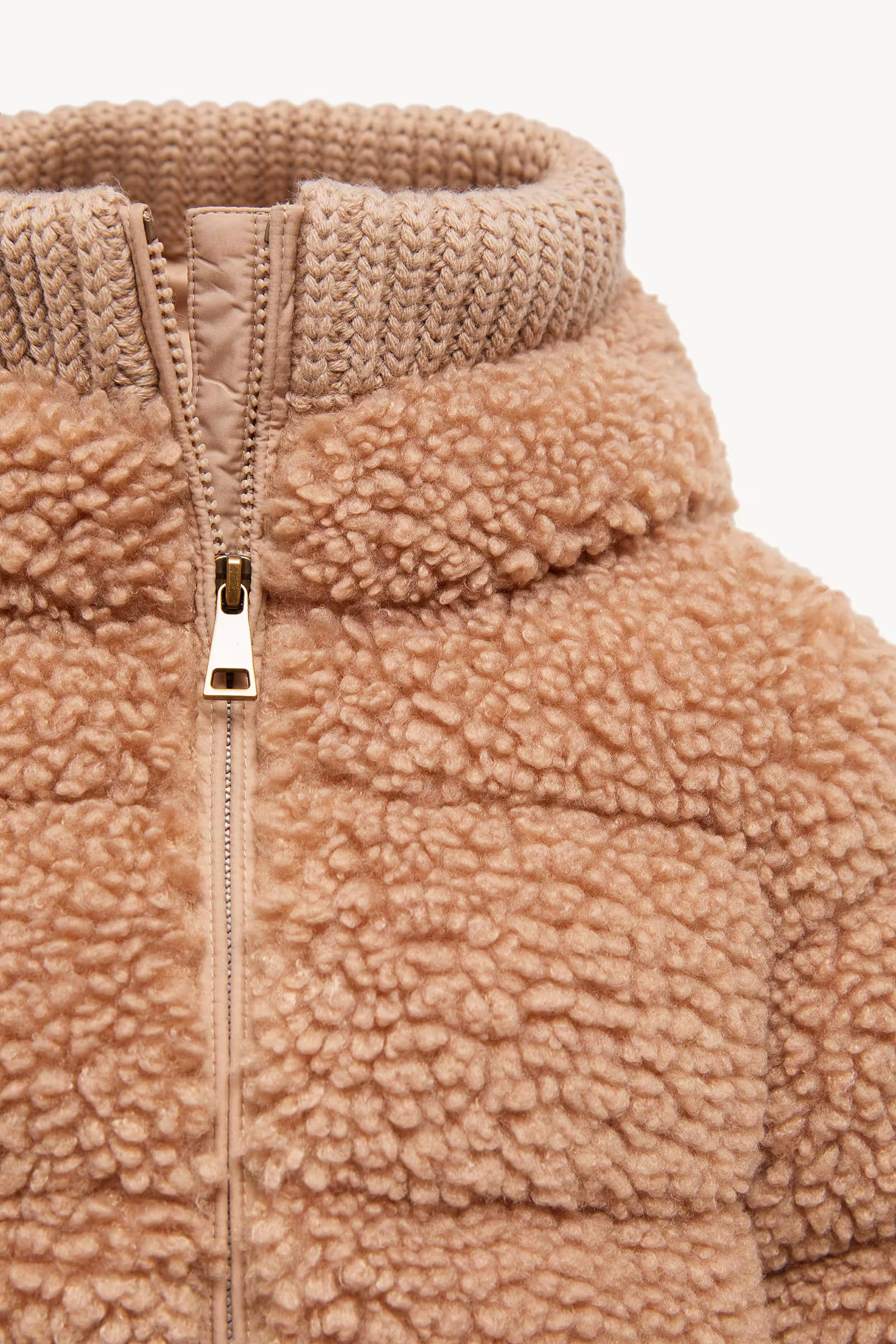 Adalbertas Teddy Hooded Down Jacket