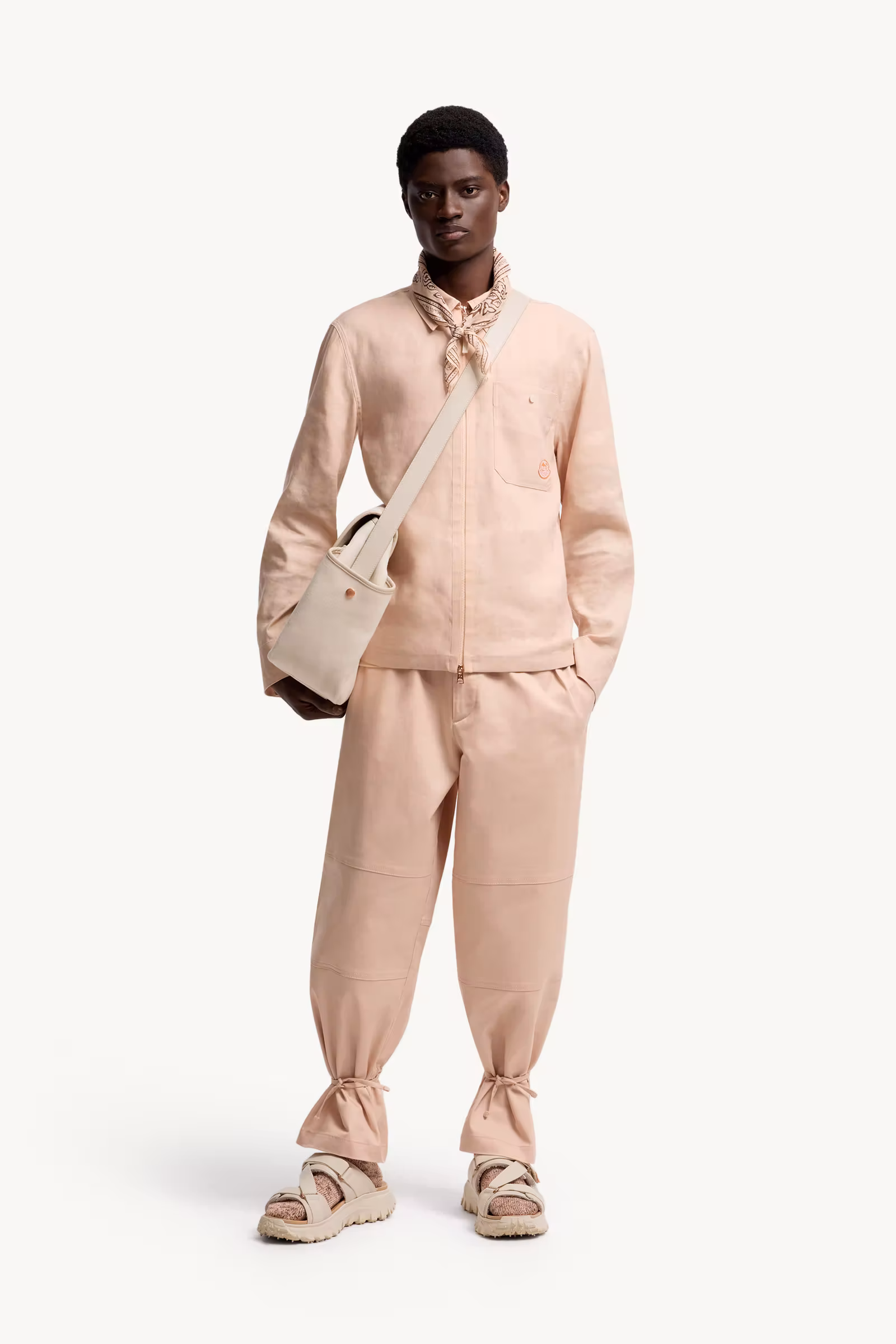 Moncler x Gilga Farm by Donald Glover Linen Blend Shirt