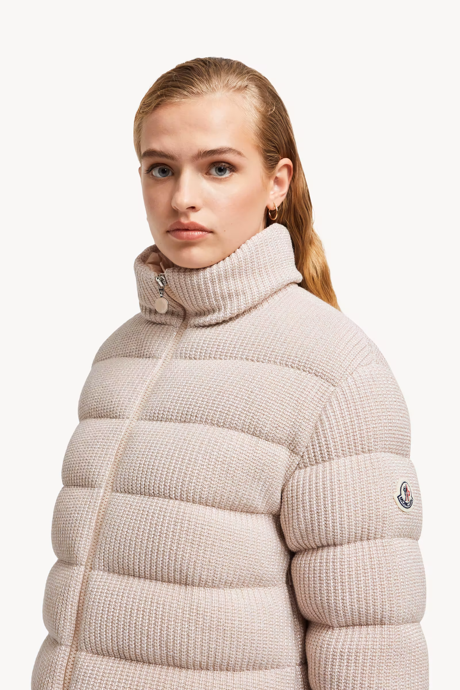 Thoiry Laminated Cotton Short Down Jacket