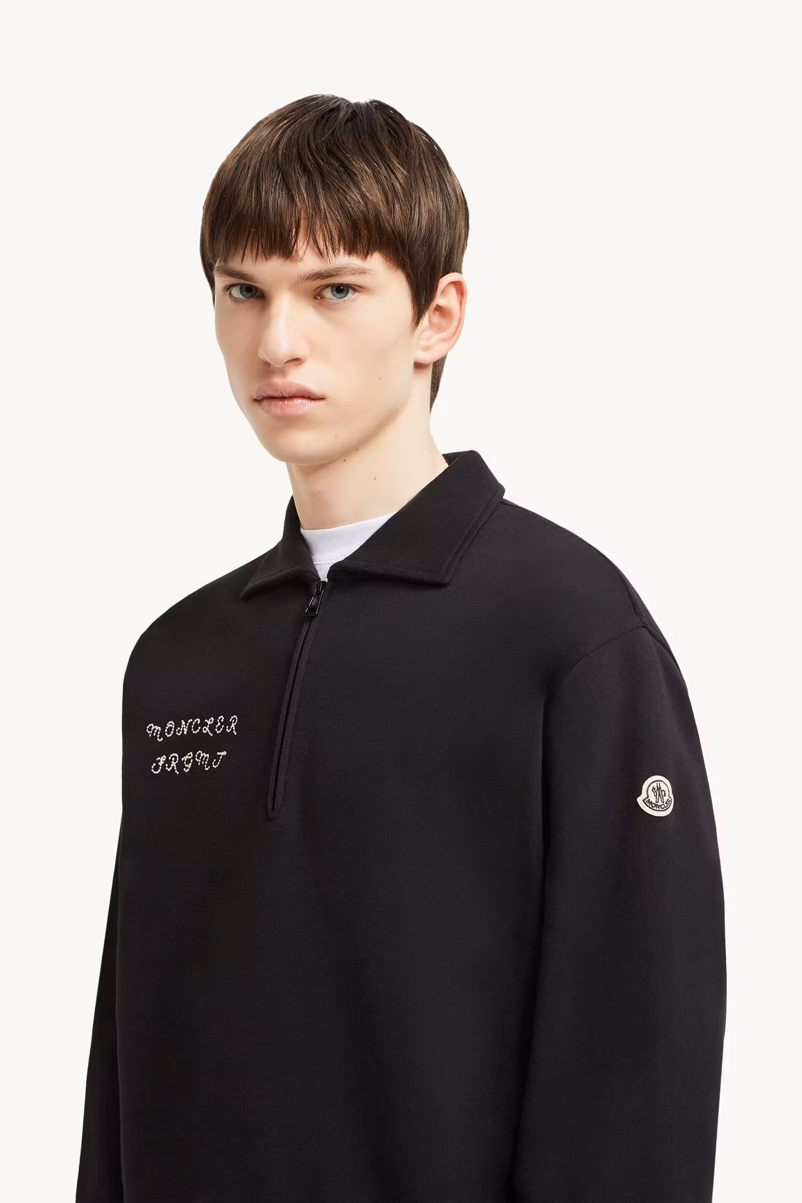 Moncler x FRGMT Zip-Up Cotton Sweatshirt
