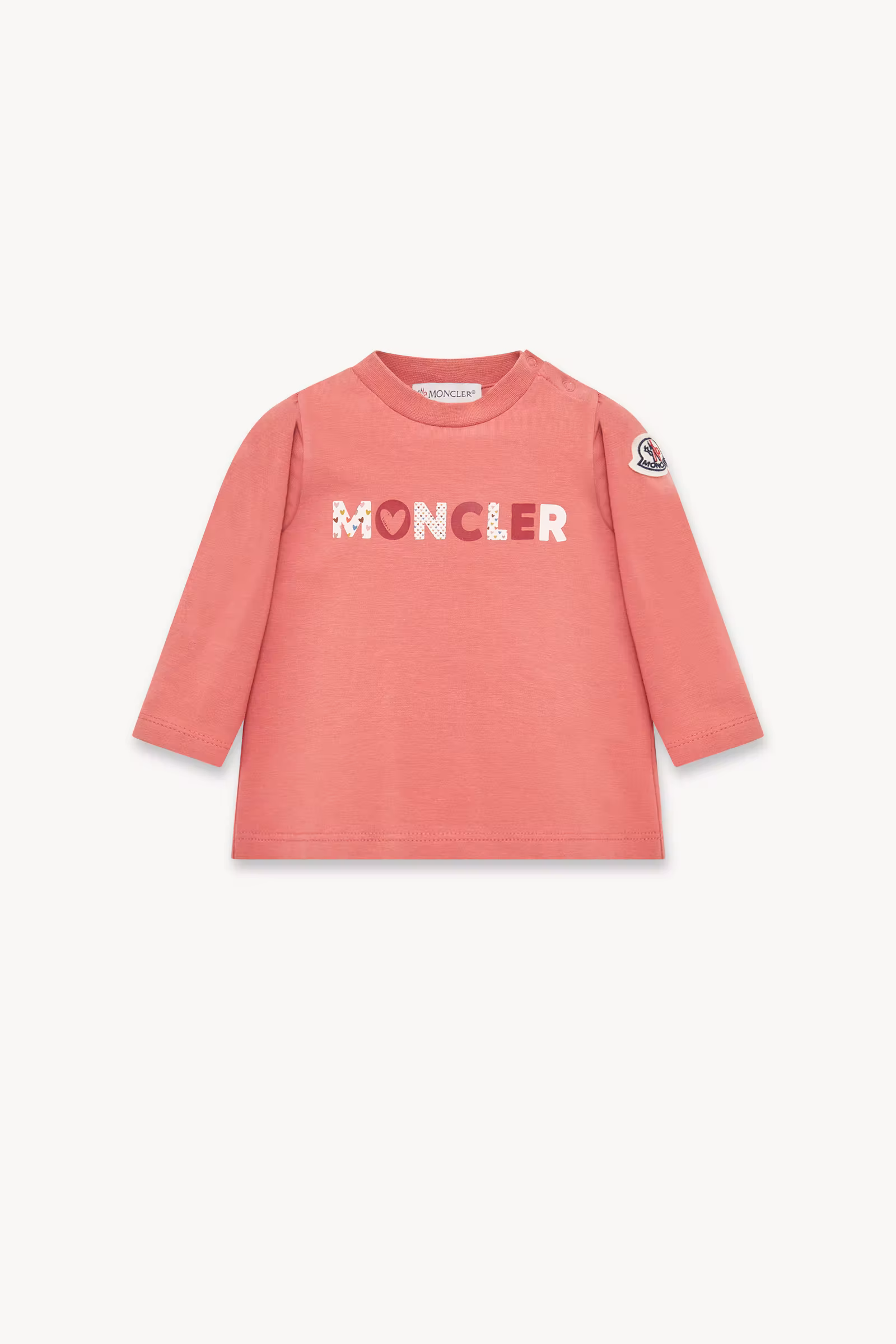 Heart Logo Cotton T-Shirt