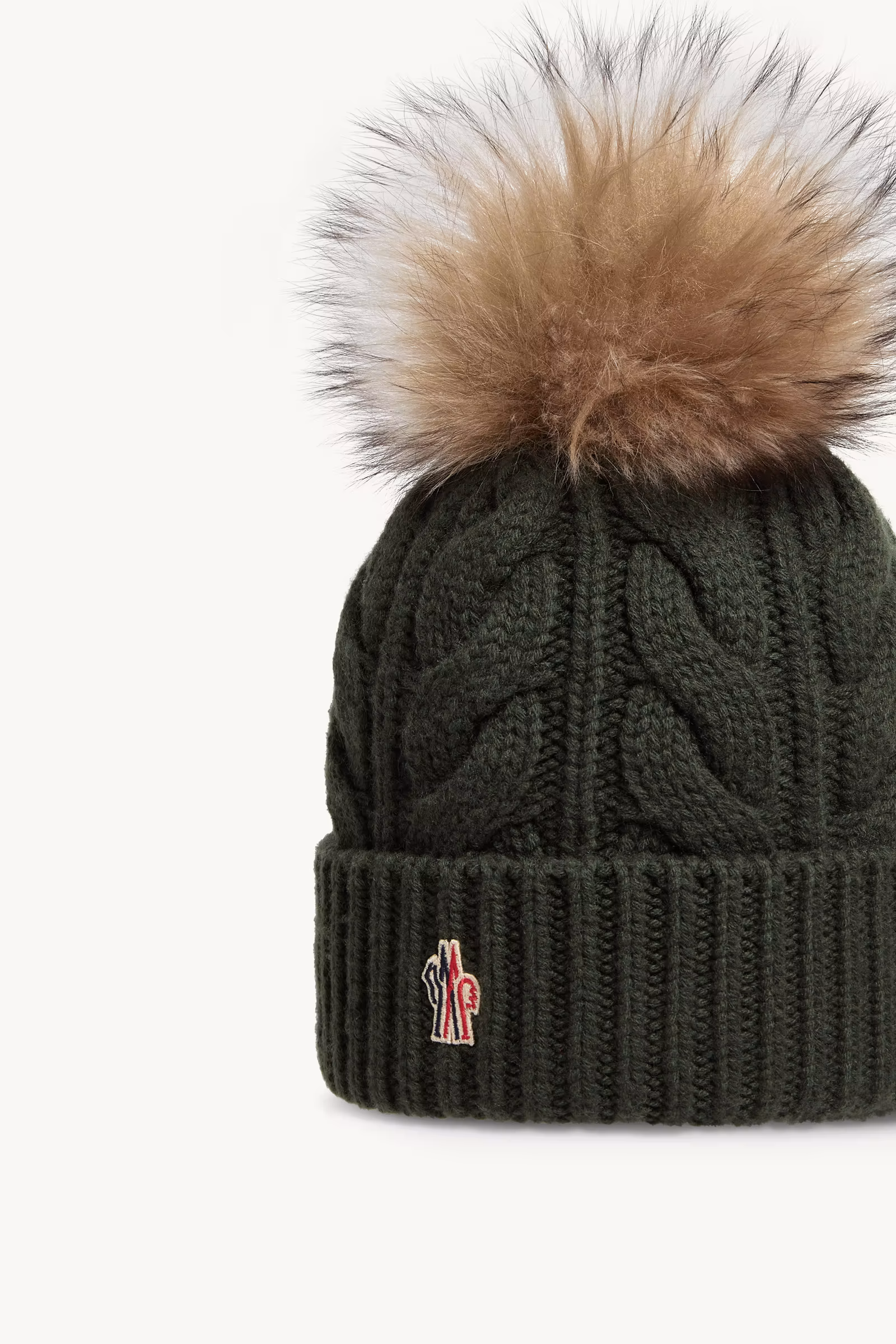Wool & Cashmere Beanie with Pom Pom