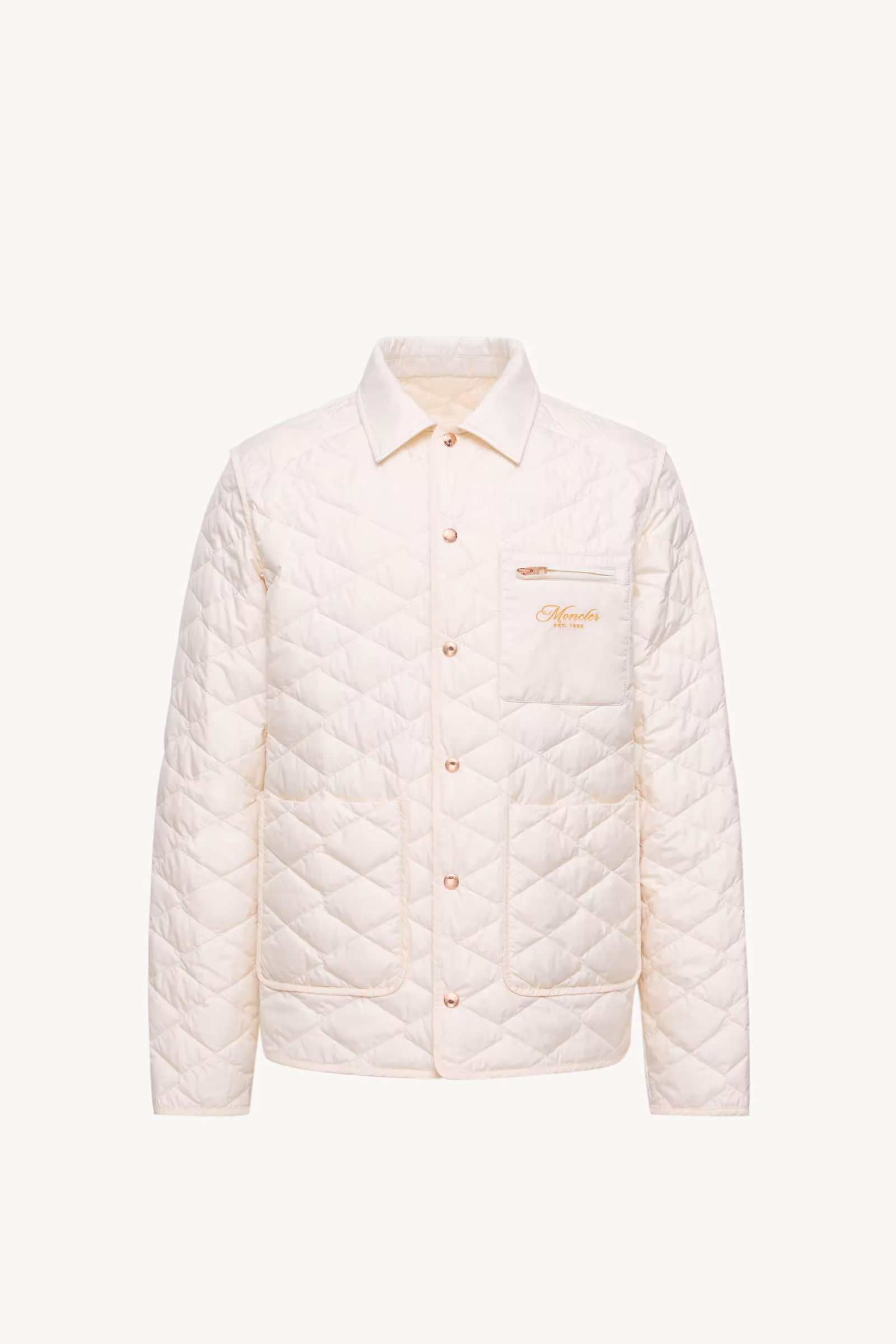 Kastos Diamond-Quilted Down Shirt Jacket