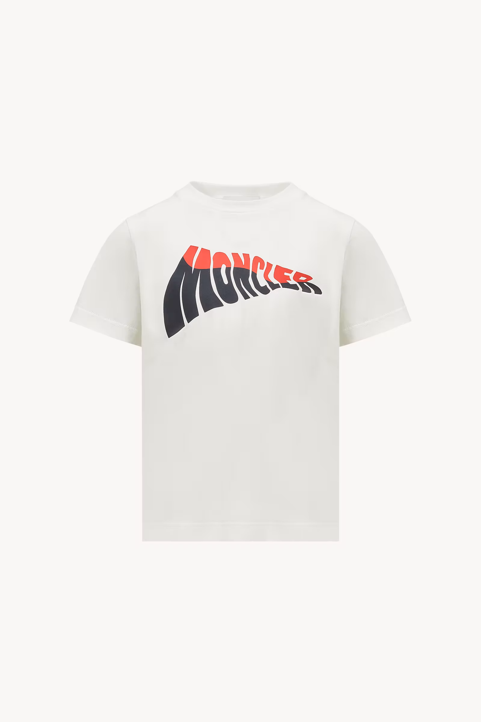 Wave Logo Cotton T-Shirt