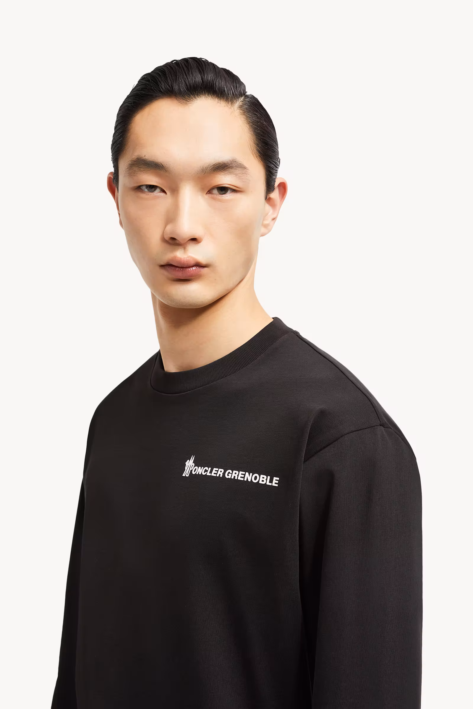 Logo Long Sleeve Cotton T-Shirt