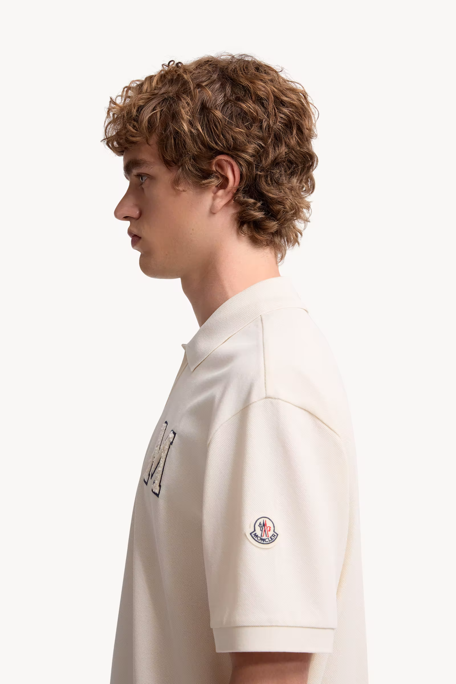 Monogram Cotton Piquet Polo Shirt