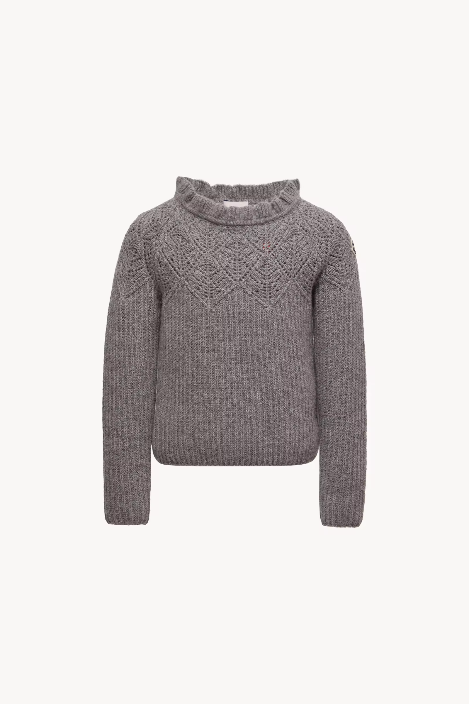 Ruffled Wool Sweater