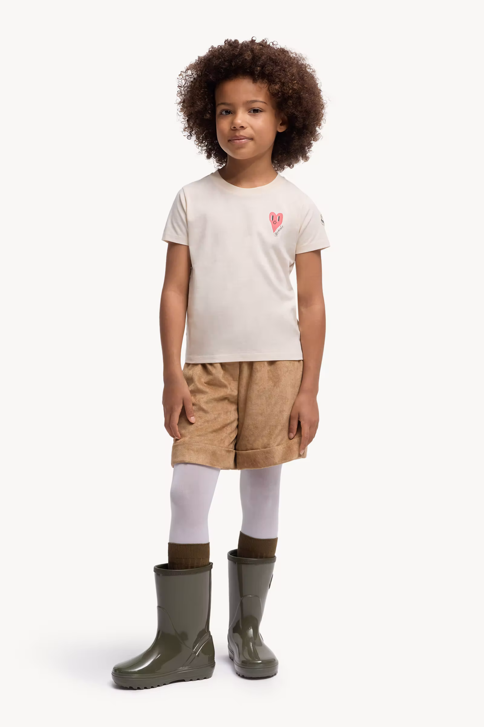 Heart Logo Cotton T-Shirt