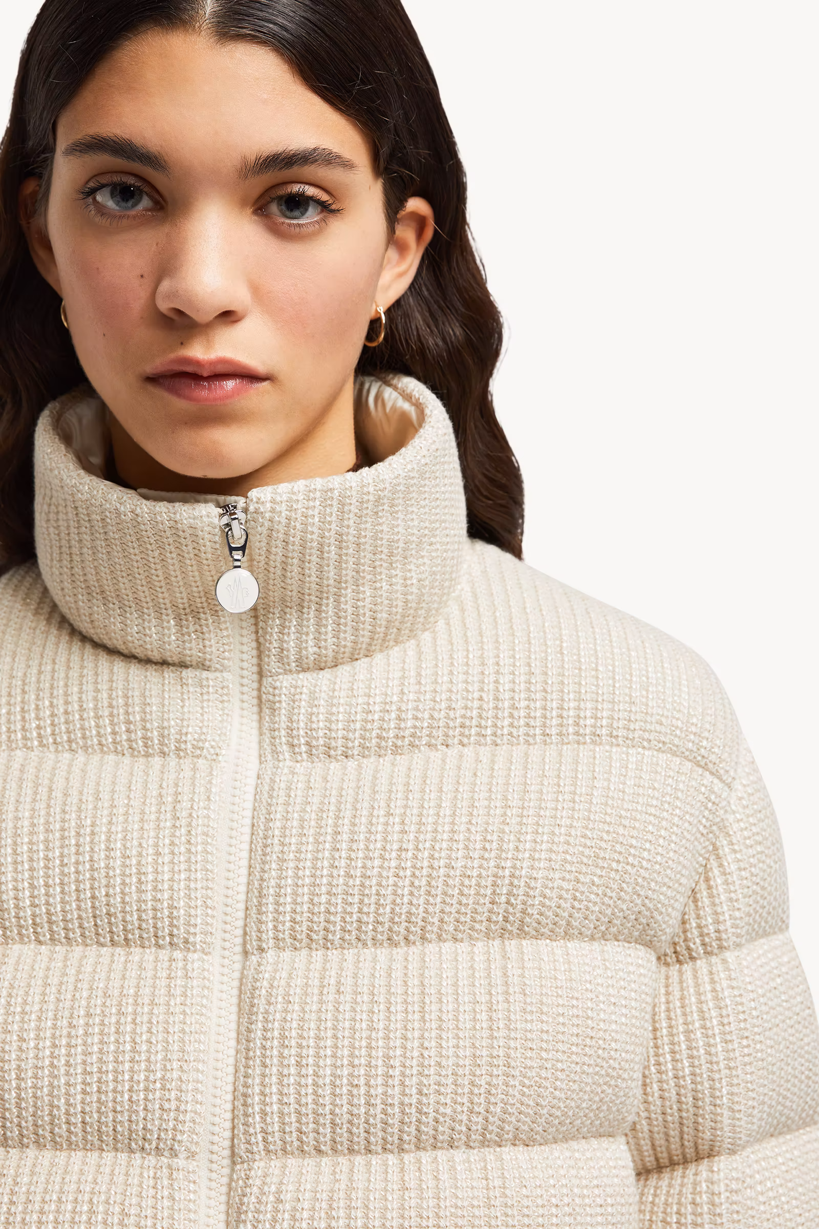 Thoiry Laminated Cotton Short Down Jacket