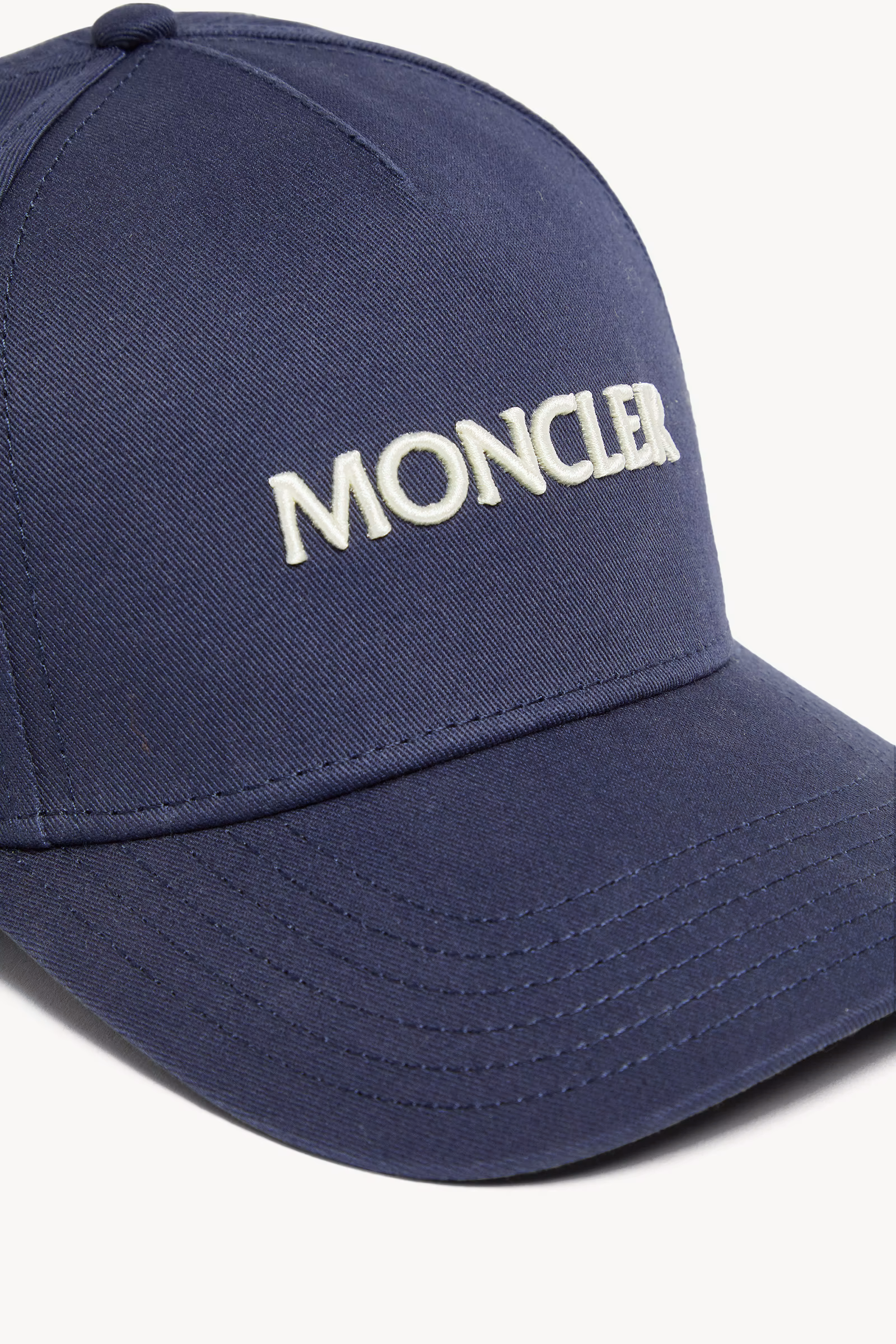 Embroidered Logo Gabardine Baseball Cap