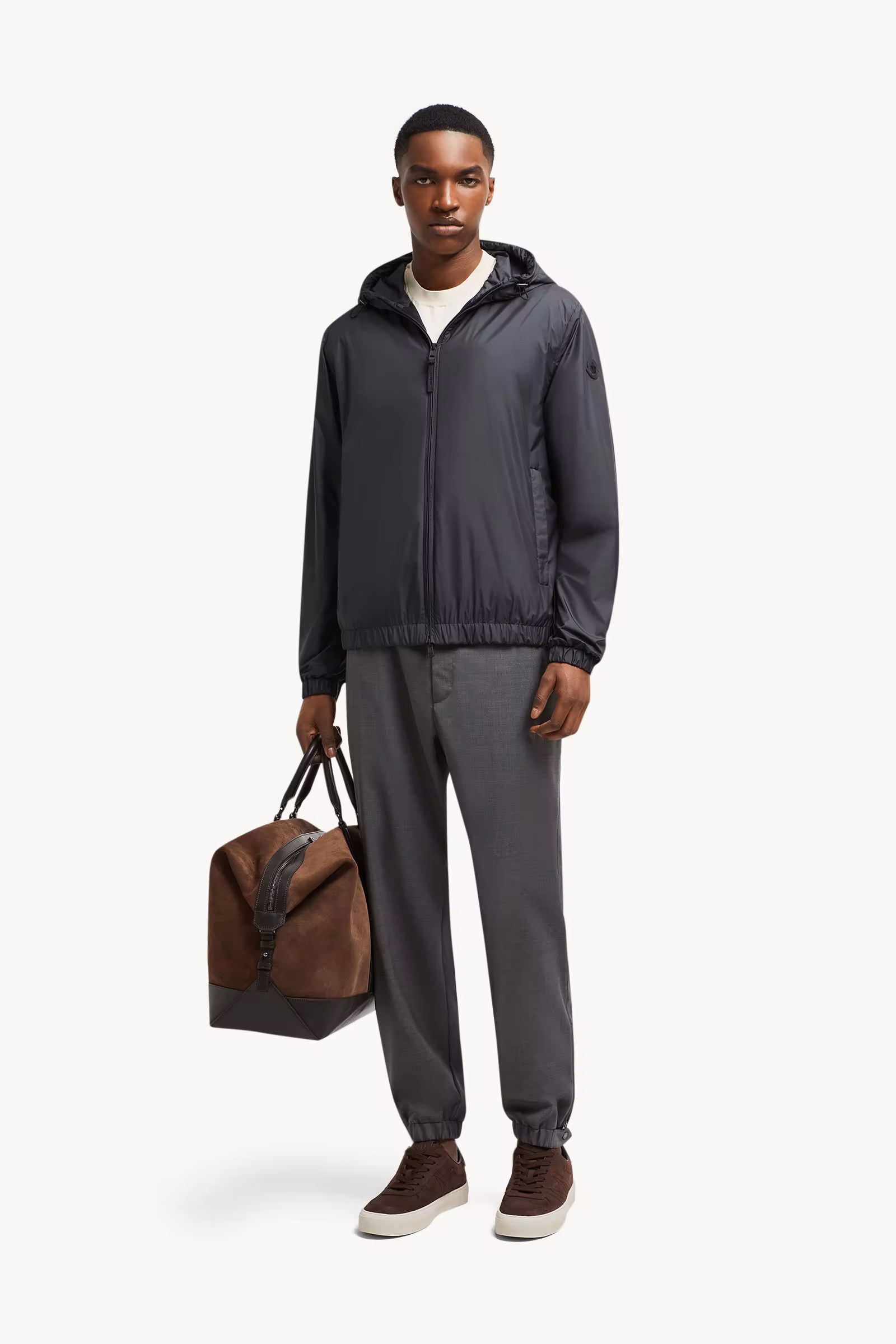 Domene Hooded Windbreaker