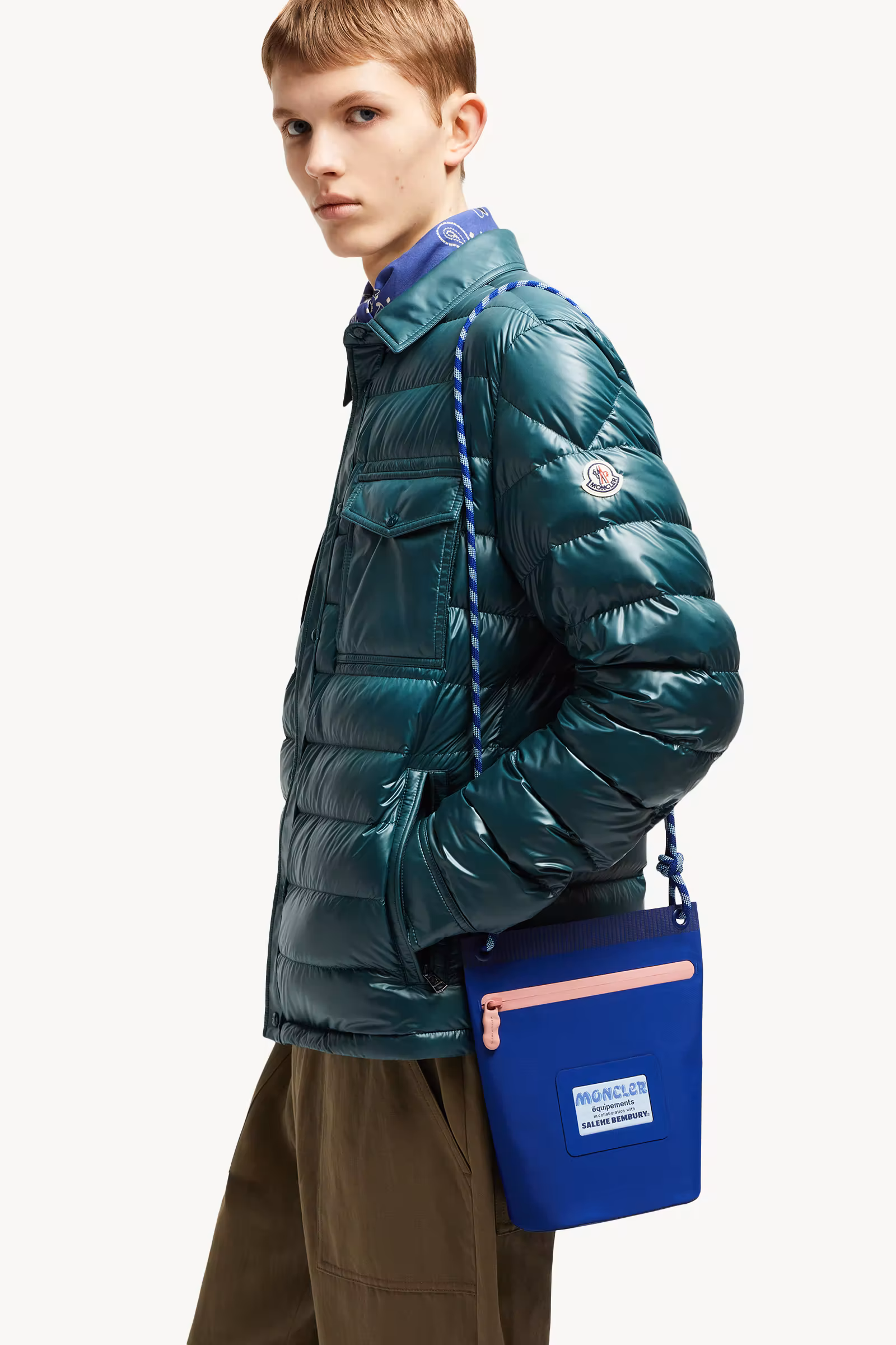 Amoeba Water-Repellent Pouch by Salehe Bembury