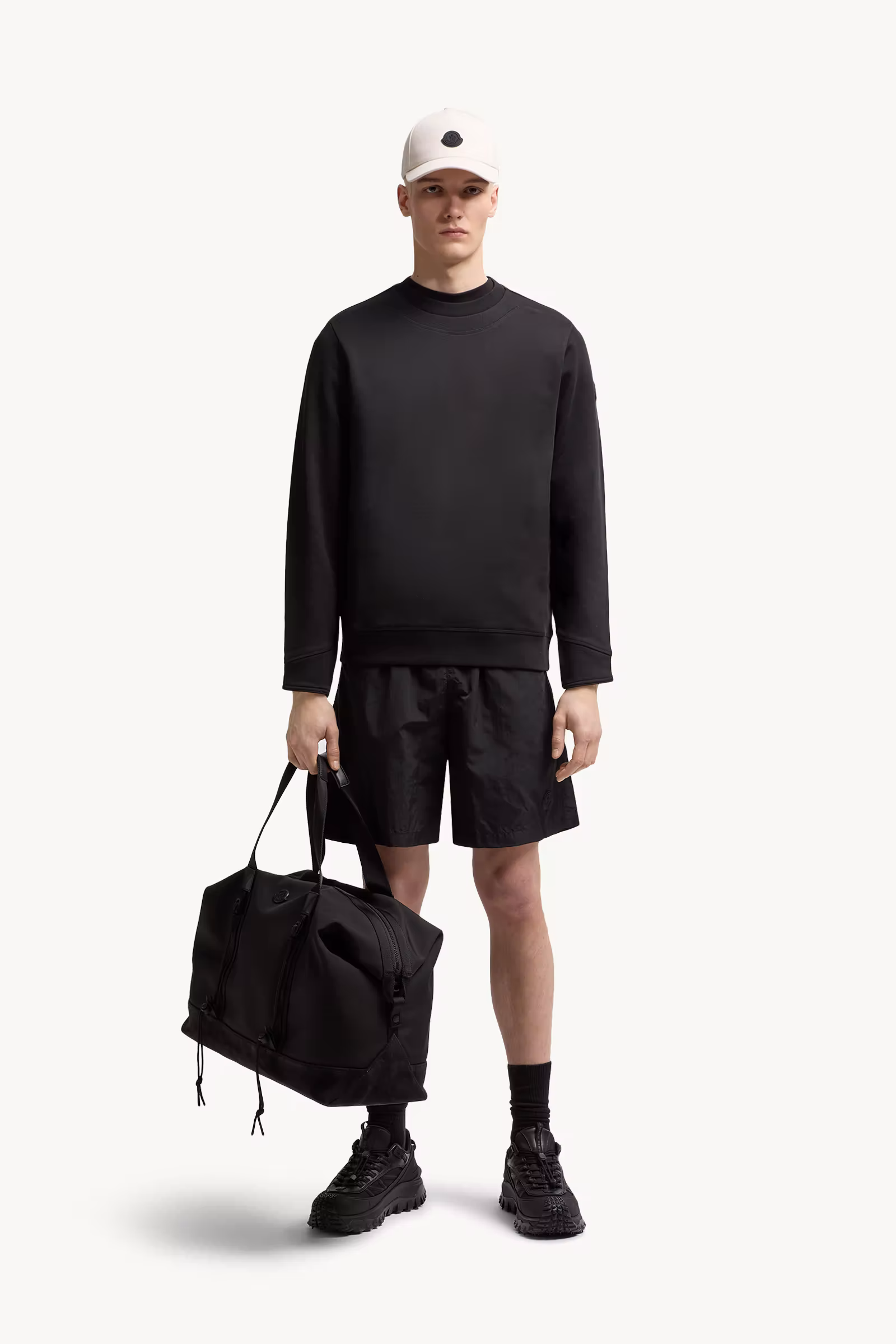 Logo Patch Cotton Sweatshirt