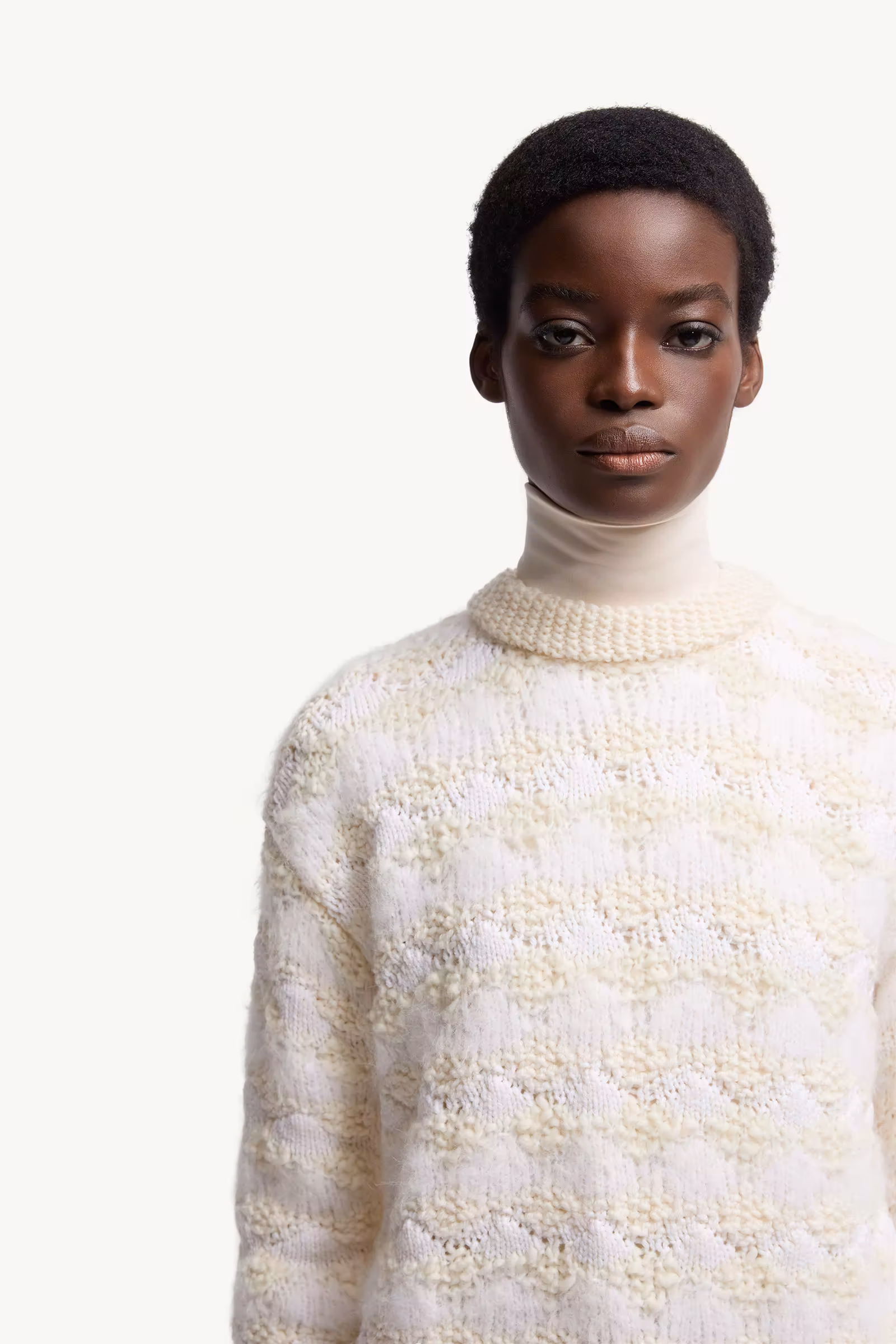 Wool & Alpaca Blend Striped Sweater