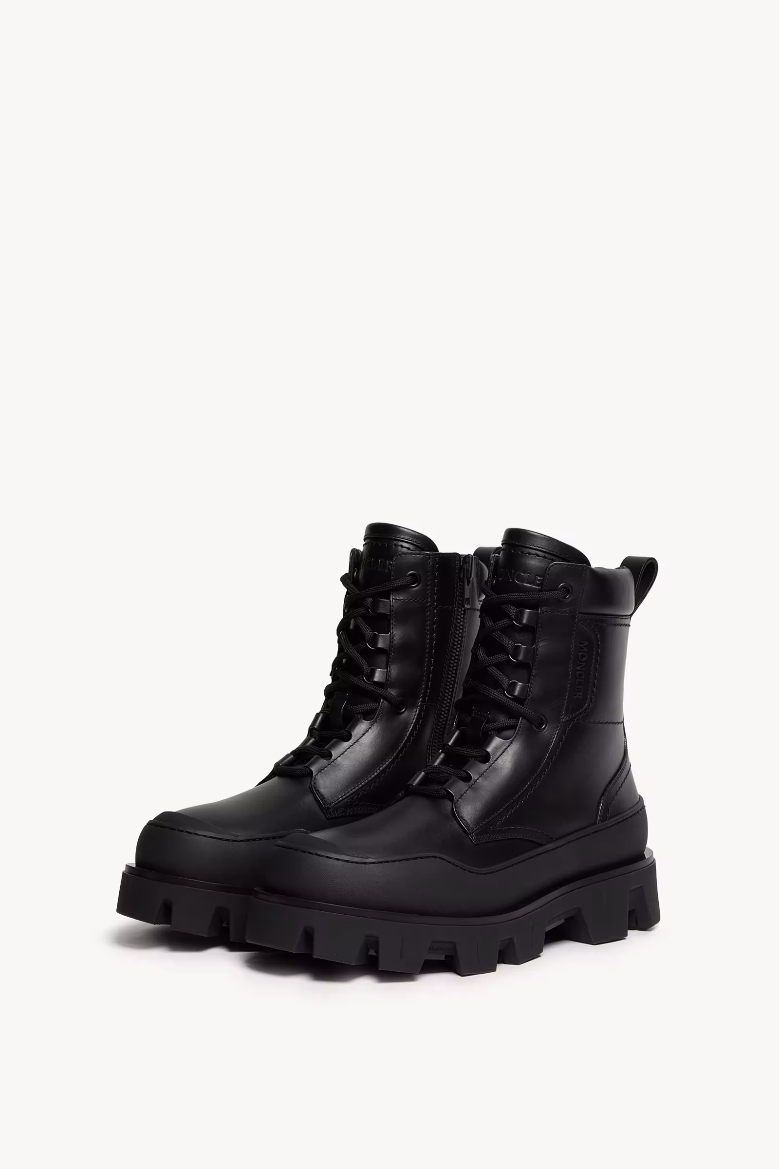 Peak Path Leather Lace-Up Boots