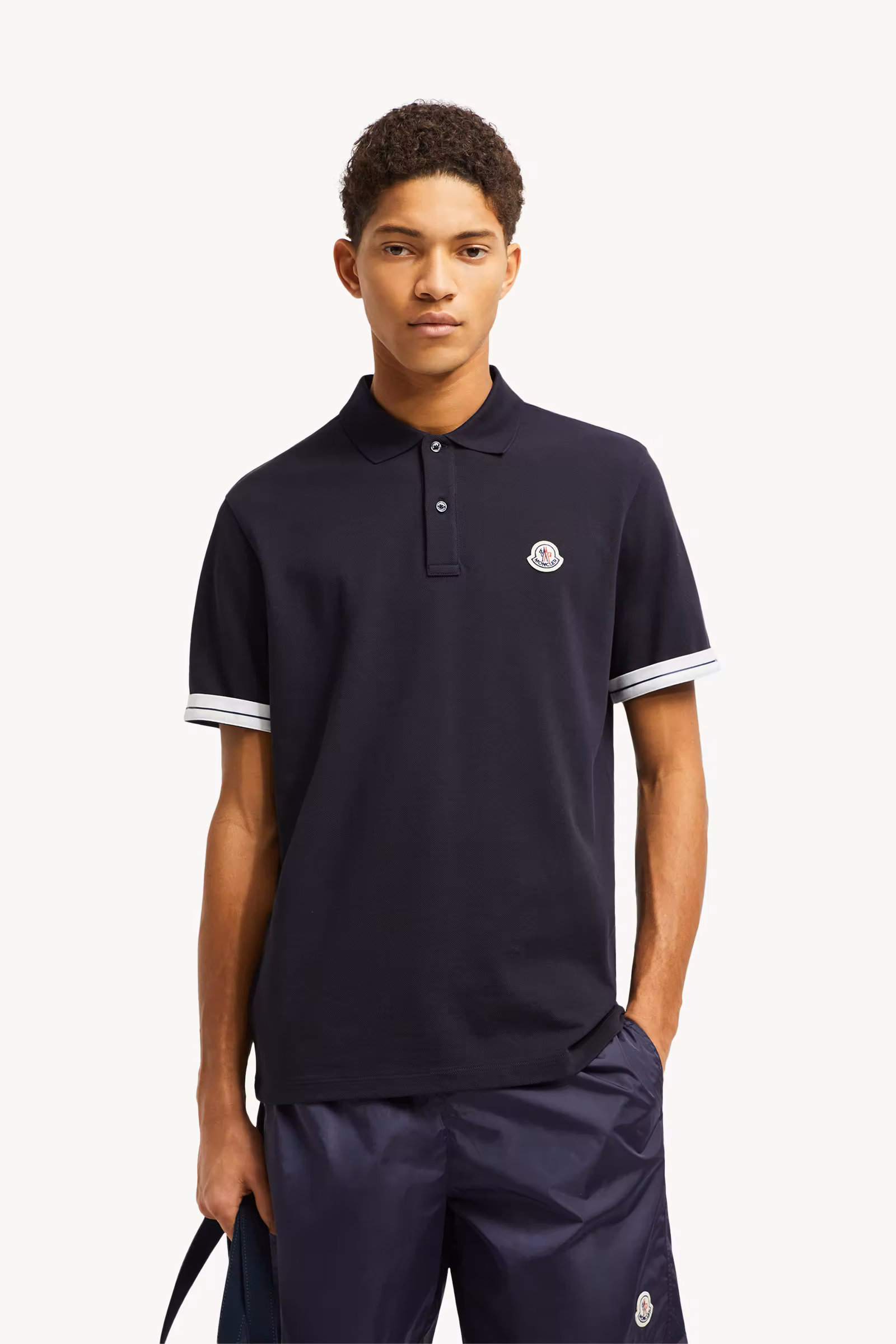 Logo Cotton Piquet Polo Shirt