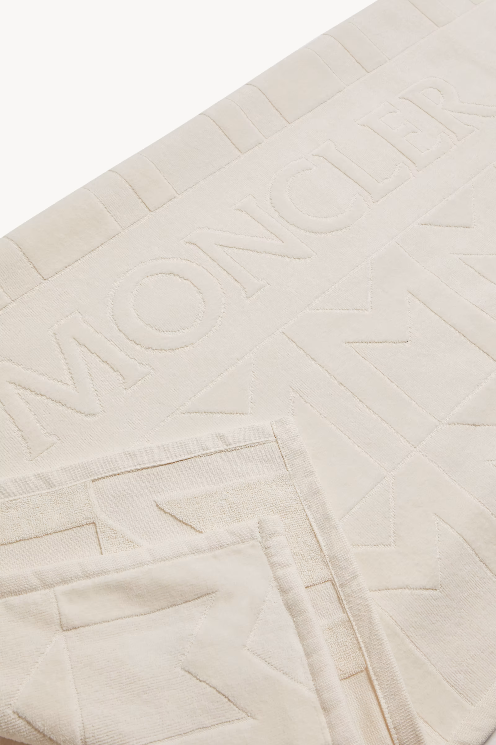 Monogram Cotton Terry Cloth Beach Towel