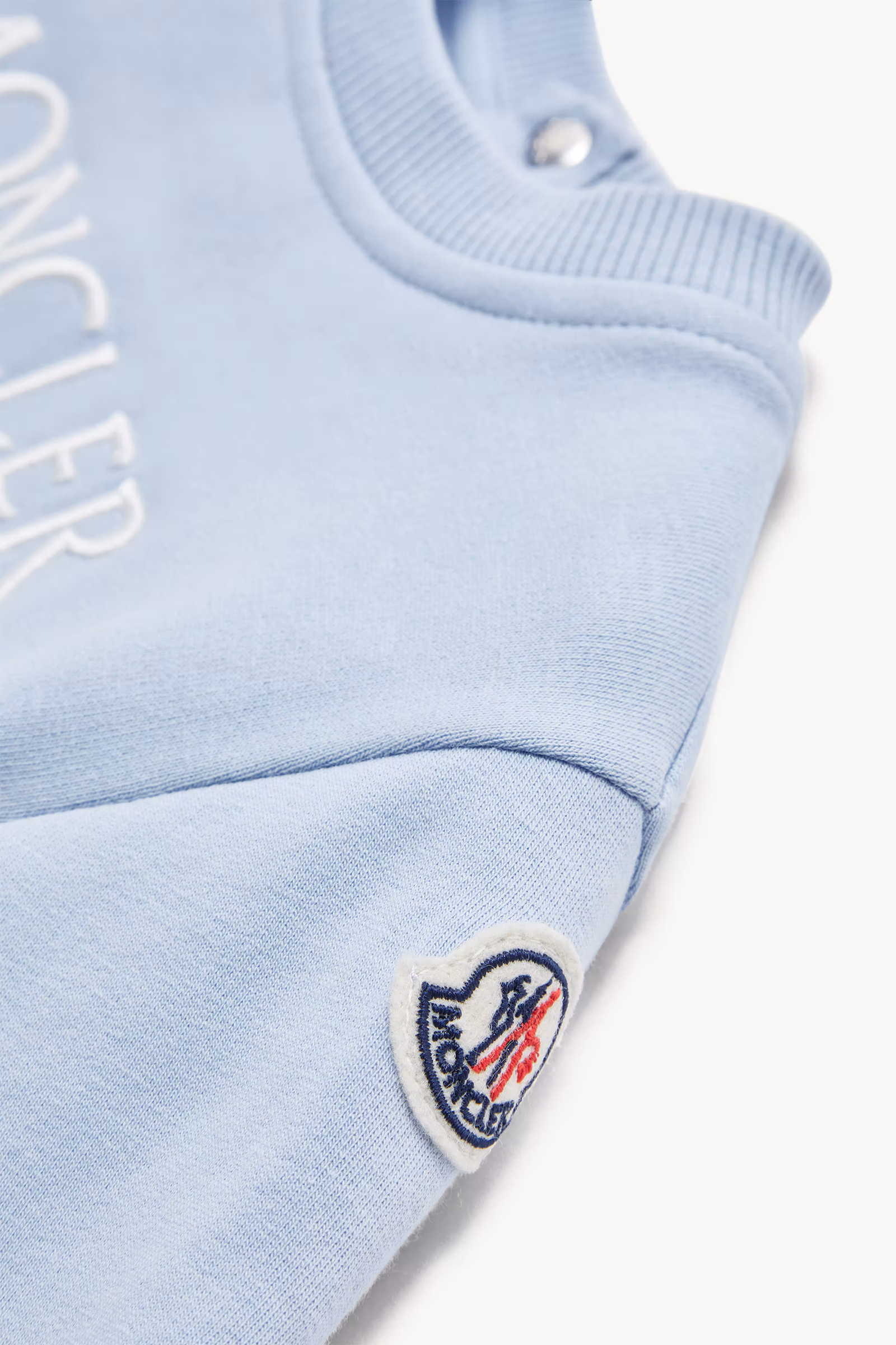 Embroidered Logo Cotton Sweatsuit Set