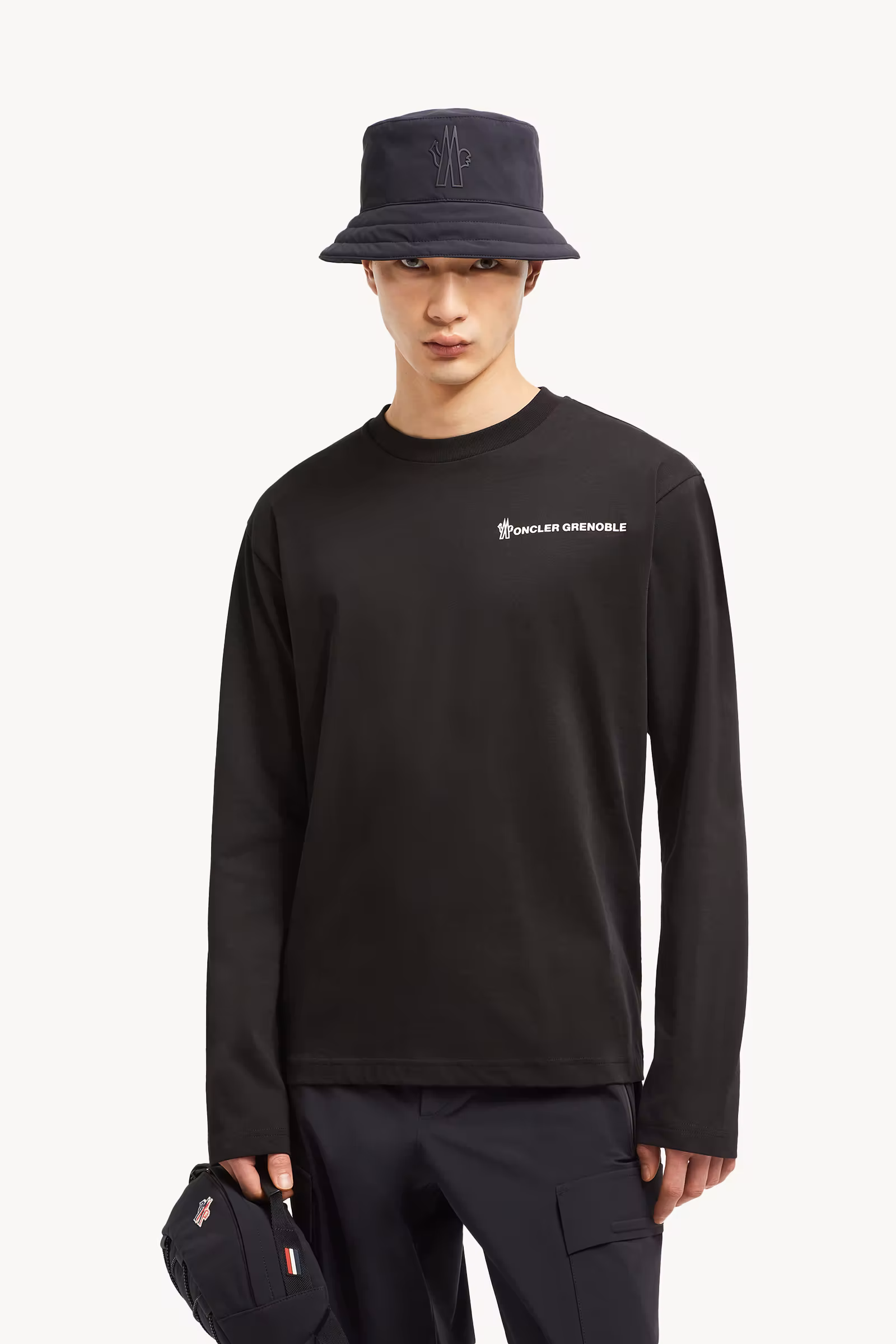Logo Long Sleeve Cotton T-Shirt
