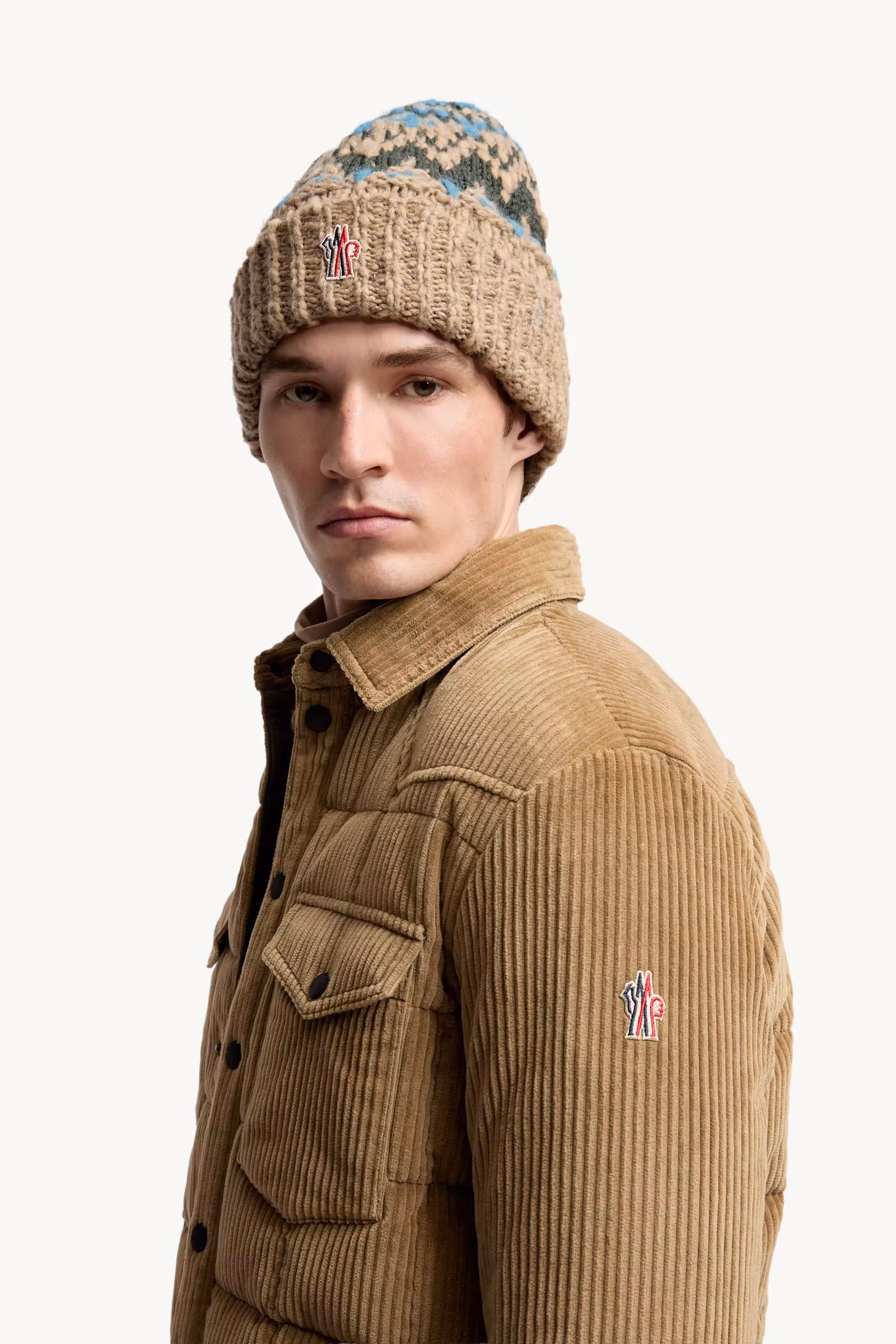 Gelt Corduroy Down Shirt Jacket