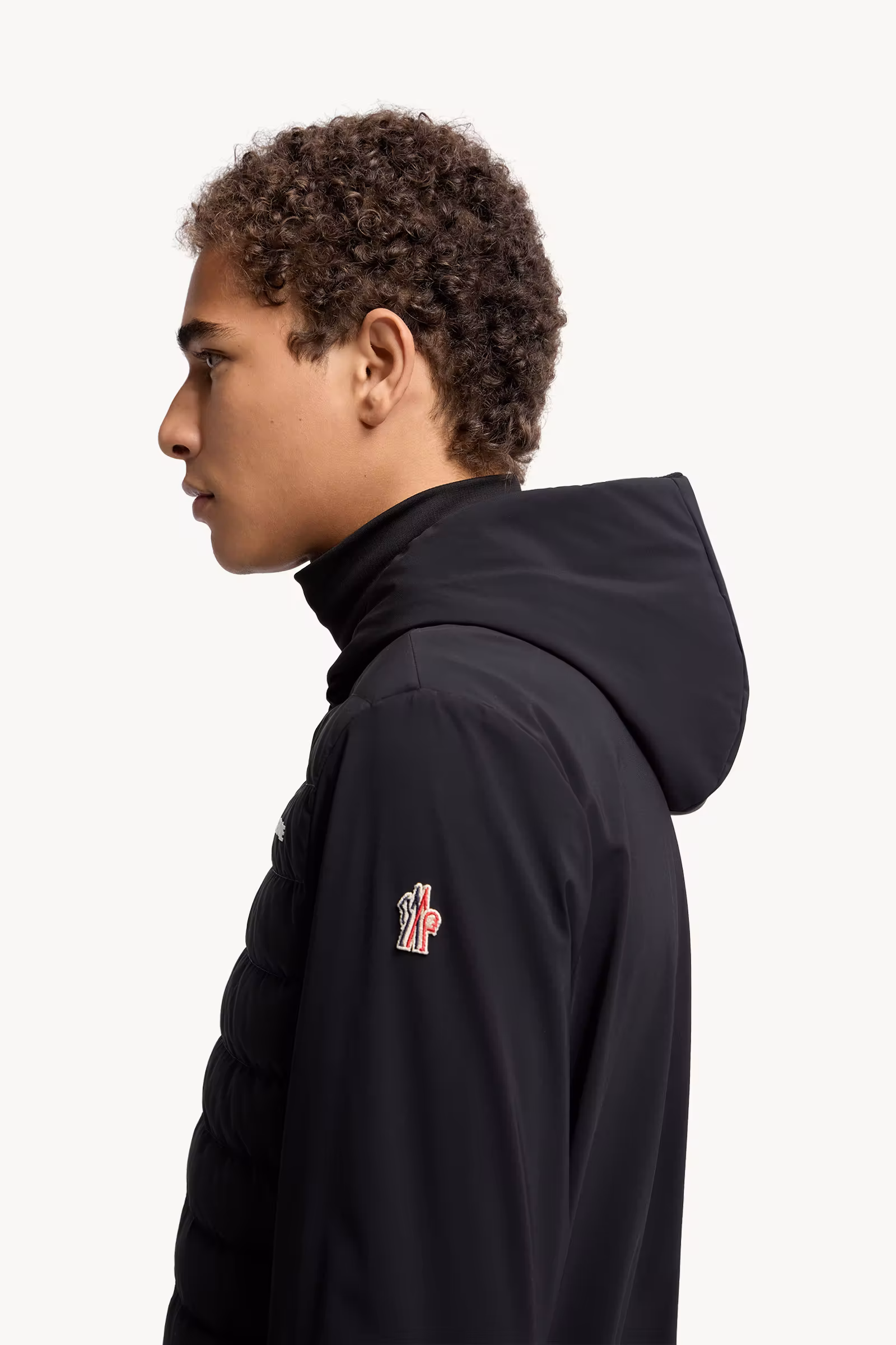 Padded Zip-Up Sweatshirt