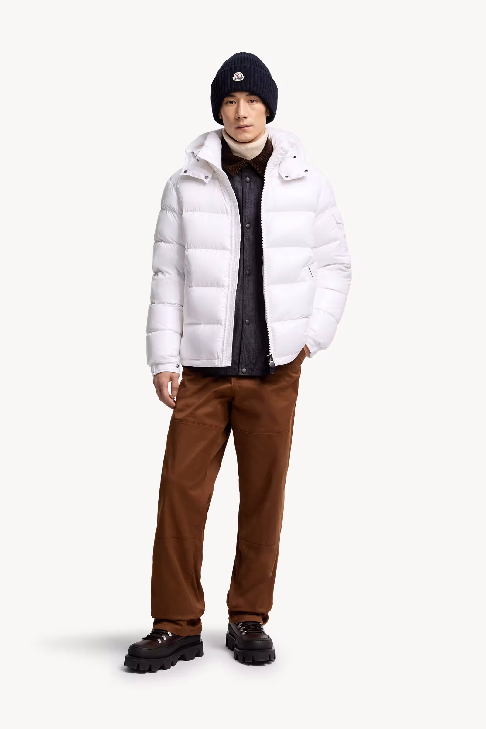 Moncler Maya Hooded Short Down Jacket